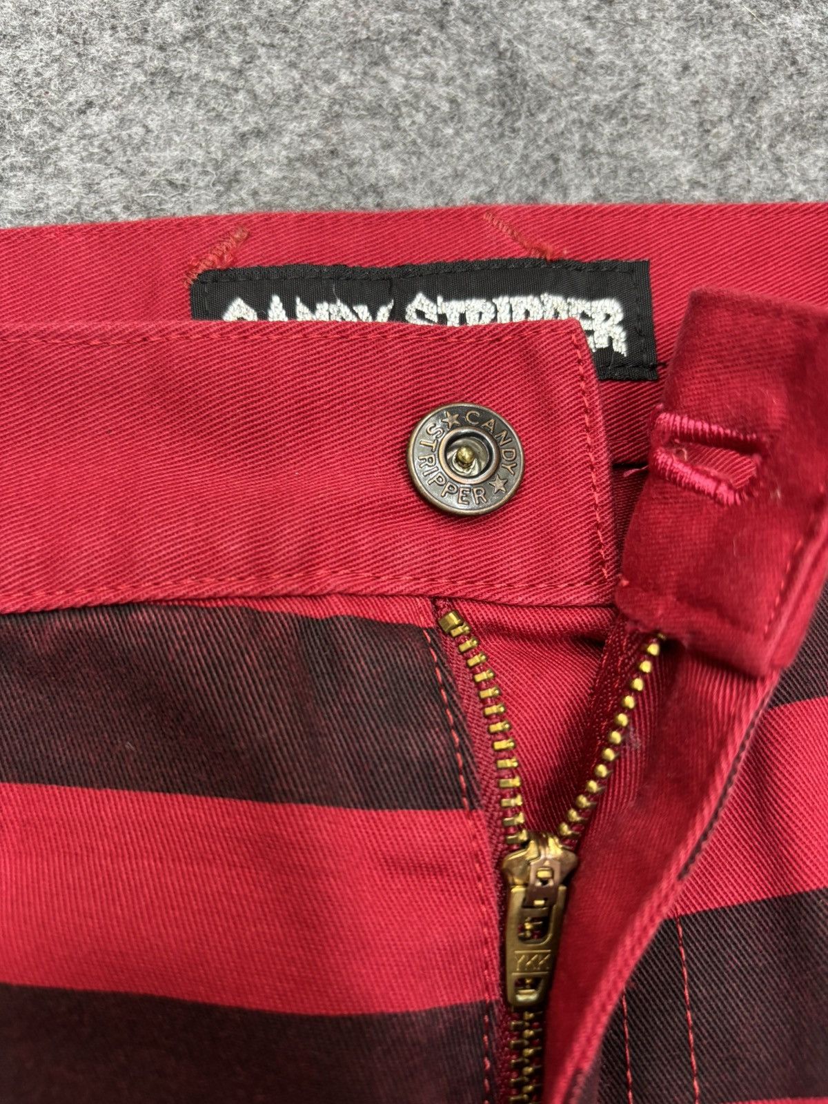 Japanese Brand CANDY STRIPPER Japan Emo Gothic Streetwear Eye Pant F690 Size US 30 / EU 46 - 8 Thumbnail