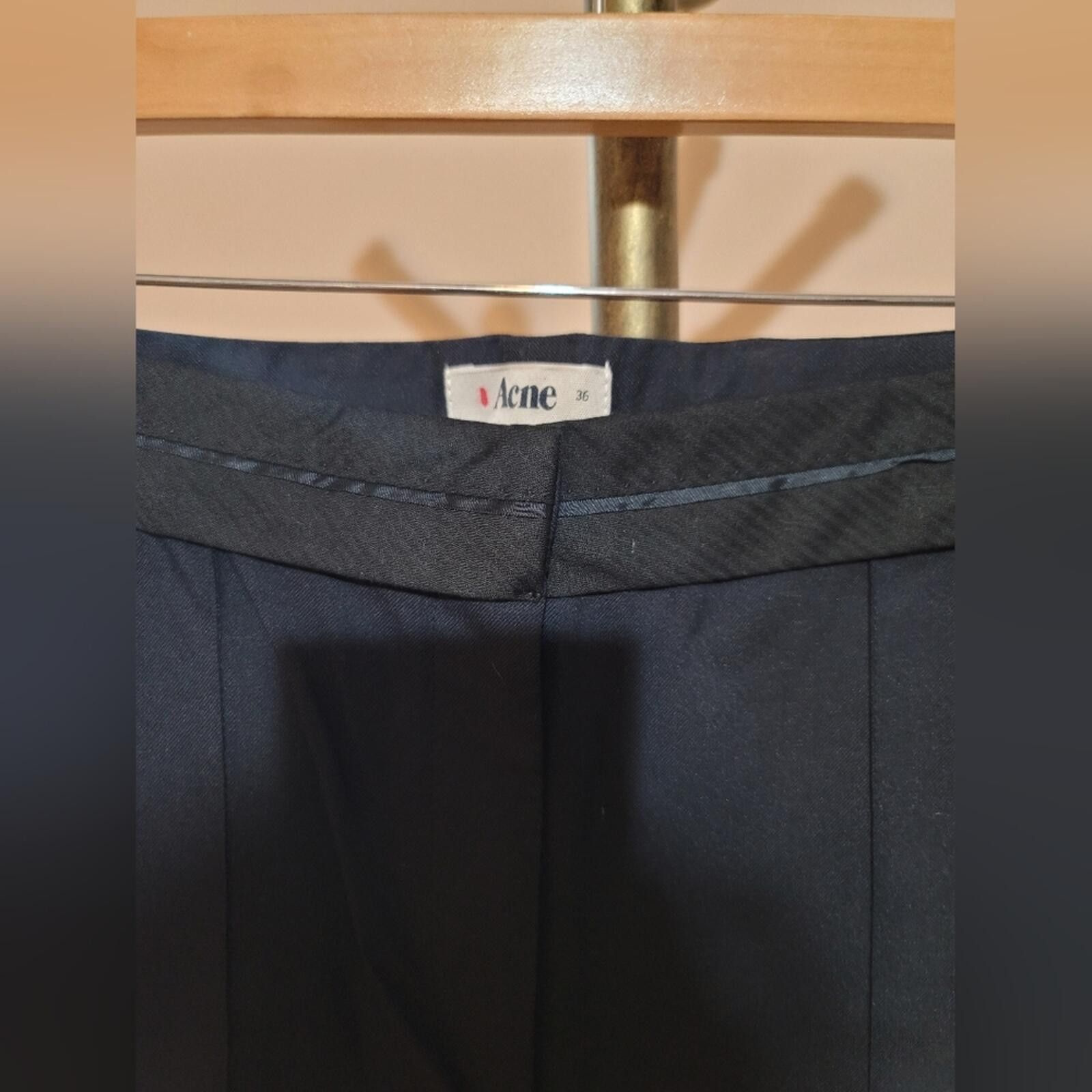 Acne Studios Acne Blue Straight Leg Pants New Size 36" / US 14 / IT 50 - 2 Thumbnail