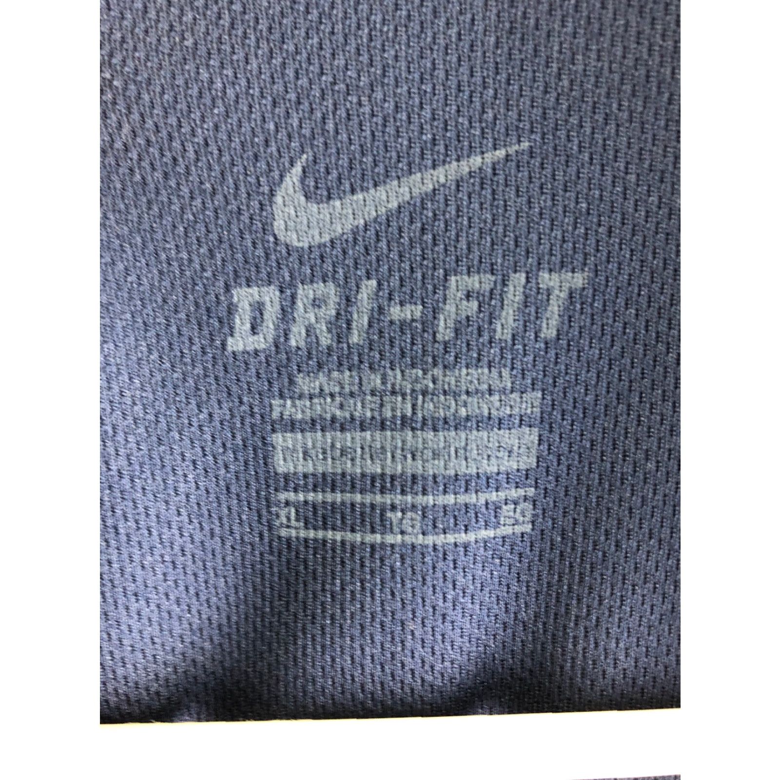 Nike Nike Polo XL Short Sleeve Blue Dri-Fit Nike Dri-Fit Polo Mens Regular Blue Logo) Size US XL / EU 56 / 4 - 7 Thumbnail