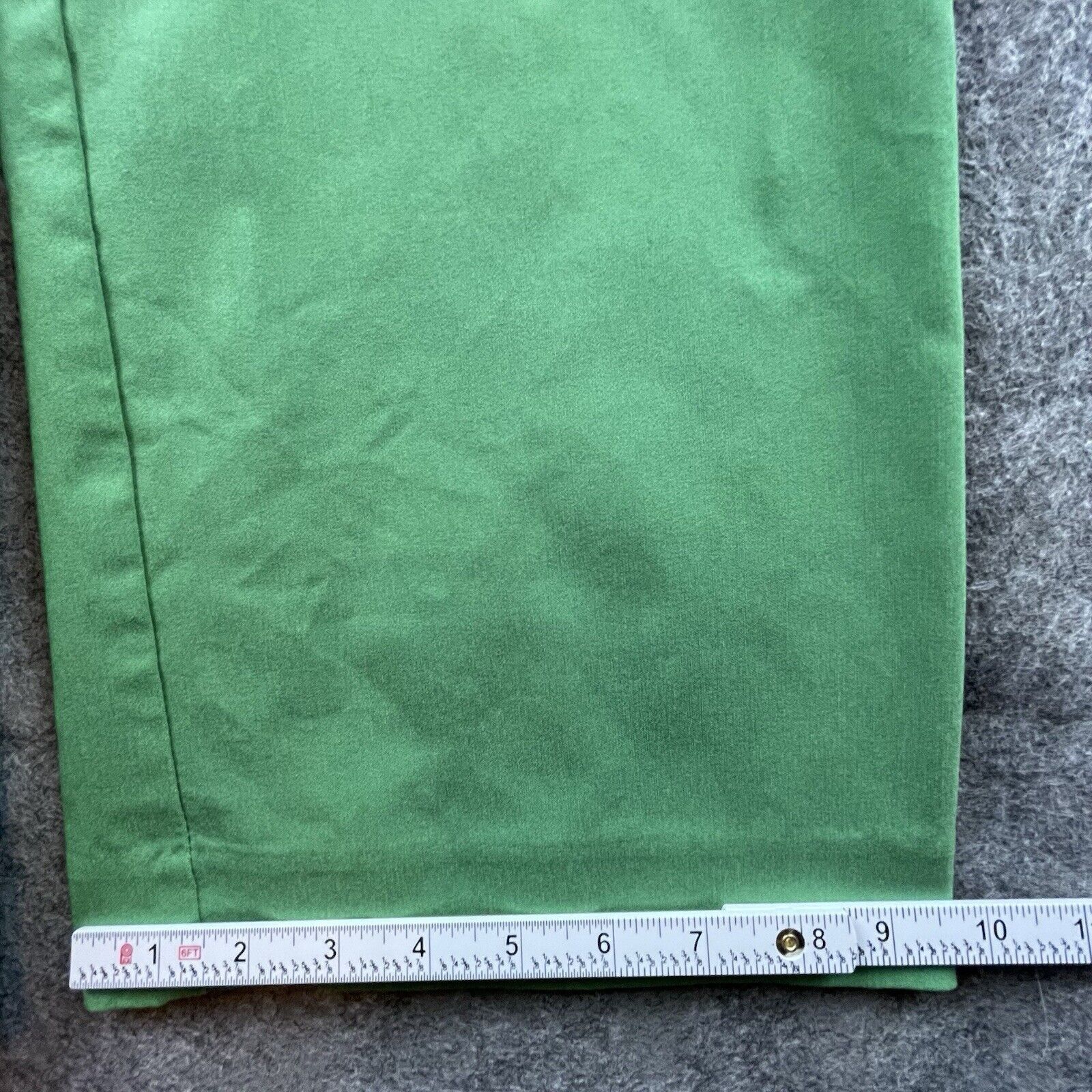 Chicos Chico's Pants Womens 2.5/ 14 Green Straight Cropped Wide Leg Size 36" / US 14 / IT 50 - 7 Thumbnail