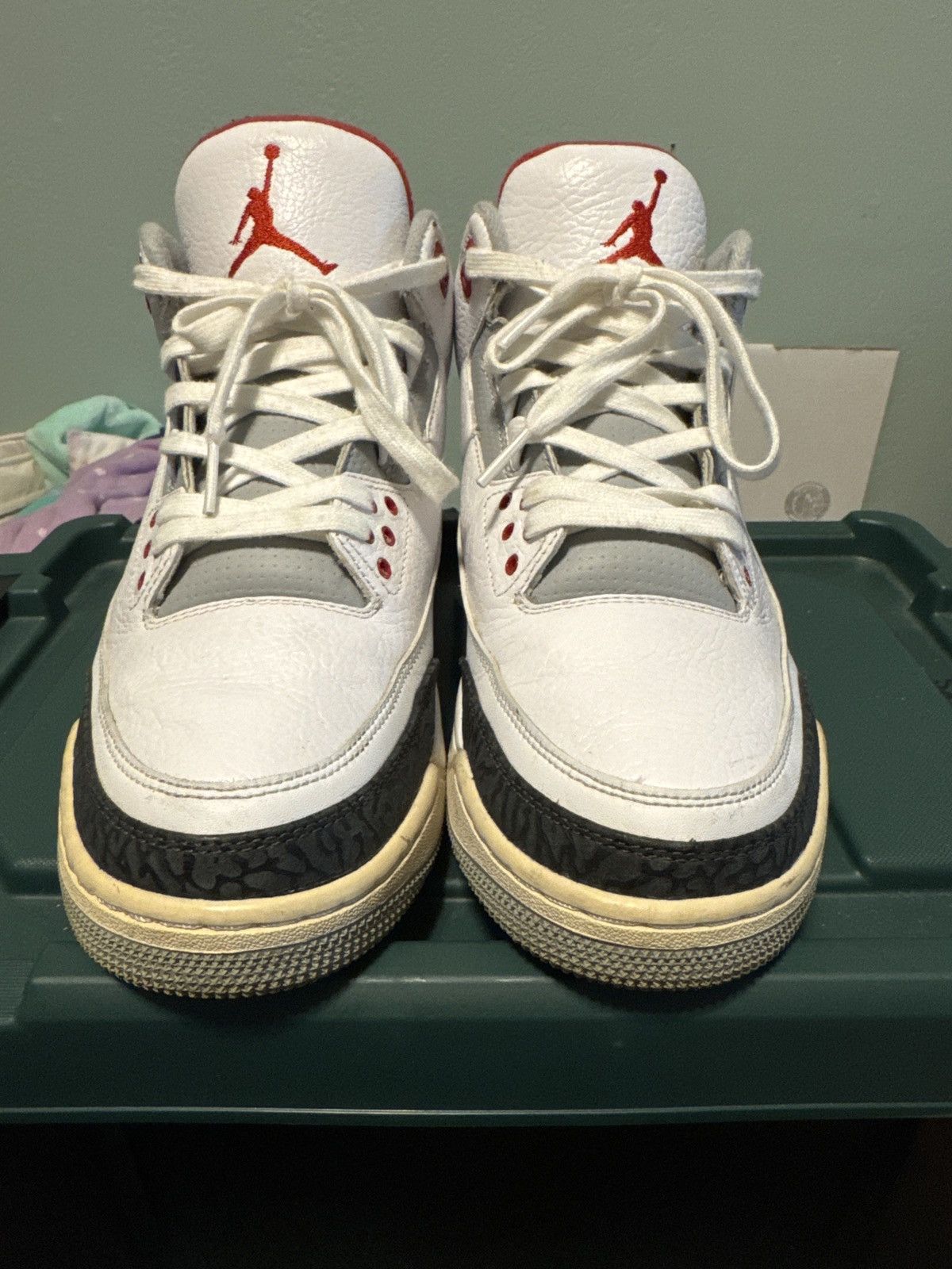 Jordan Brand Air Jordan Retro 3 Fire Red Size US 11 / EU 44 - 1 Thumbnail