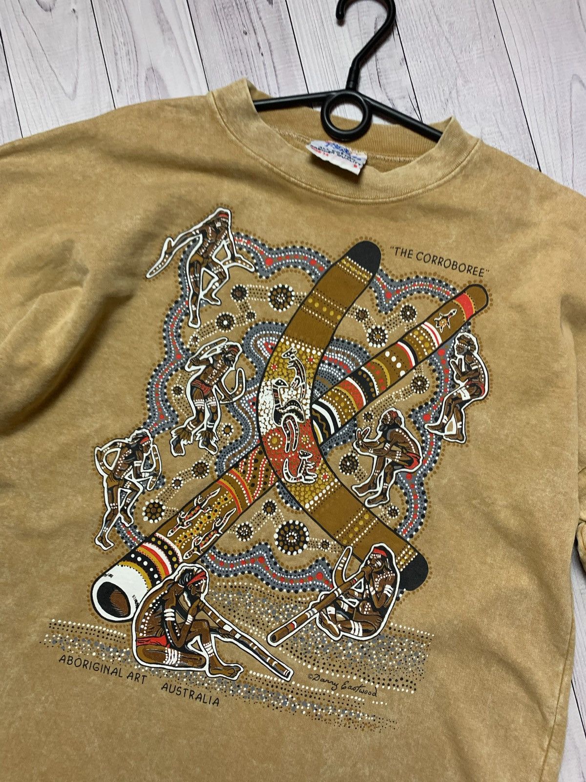 Vintage Danny Eastwood vintage aboriginal Australian art sweatshirt Size US S / EU 44-46 / 1 - 2 Thumbnail