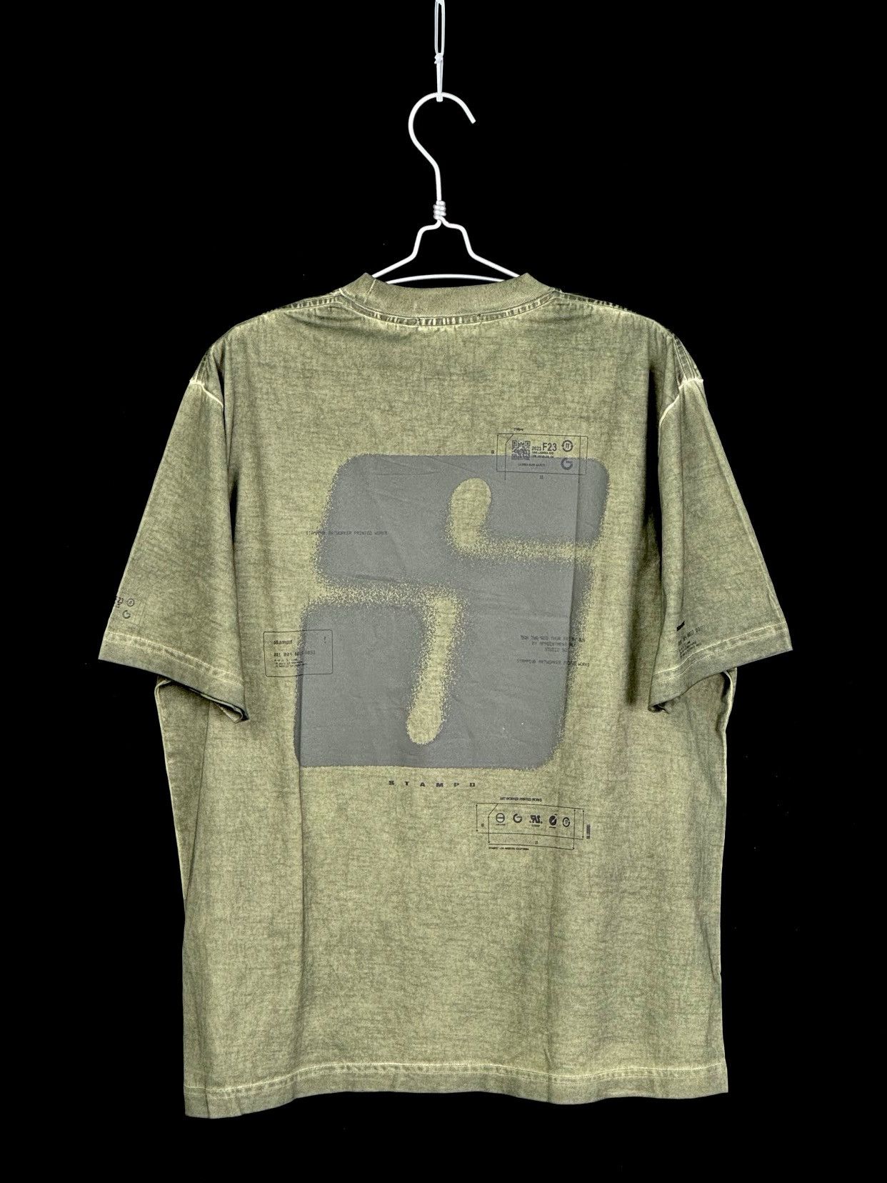 Stampd New with Tag* STAMPD Oil Washed Transit Relaxed Tee Size US L / EU 52-54 / 3 - 6 Thumbnail