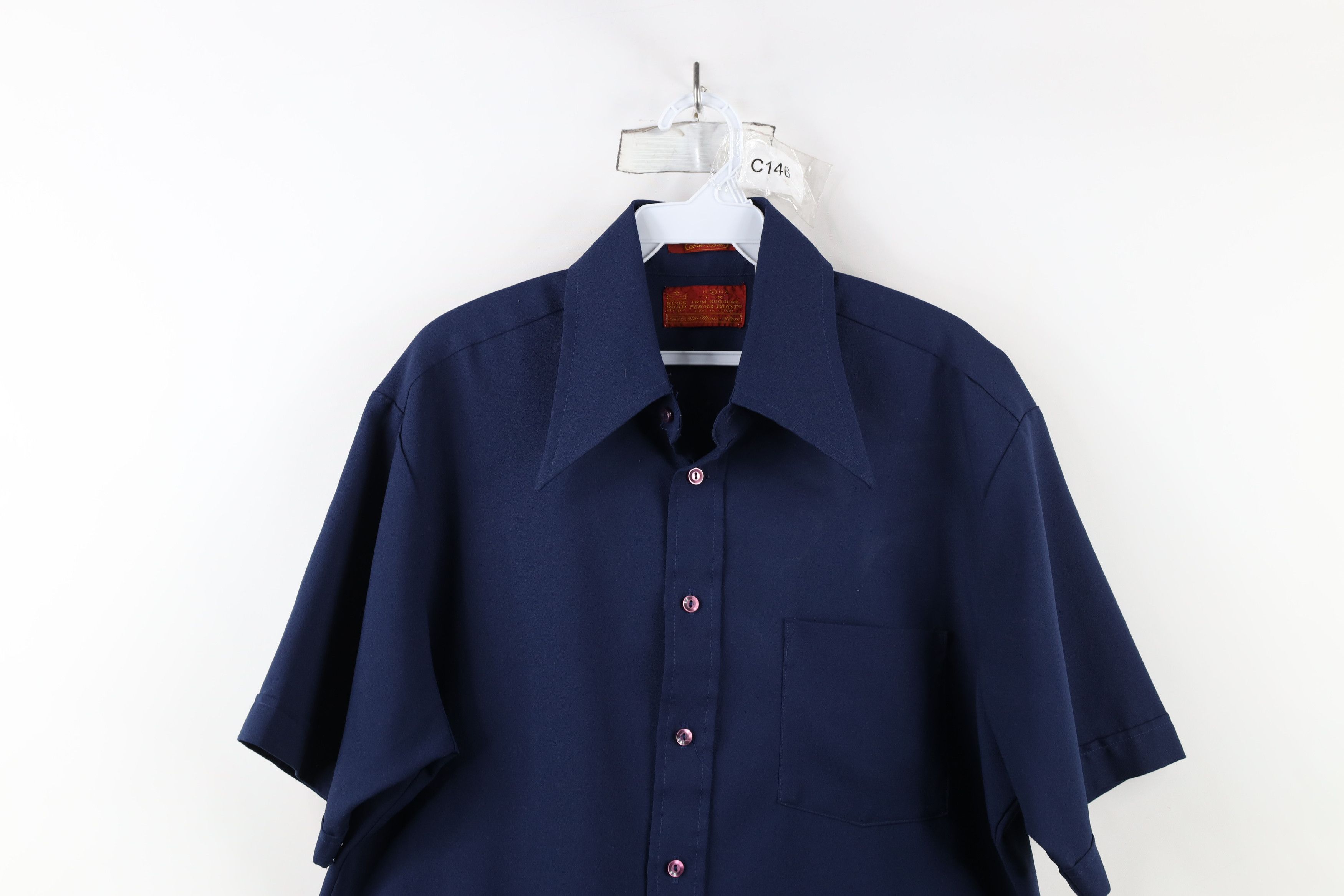 Vintage Vintage 60s 70s Streetwear Short Sleeve Button Shirt Japan Size US L / EU 52-54 / 3 - 2 Thumbnail