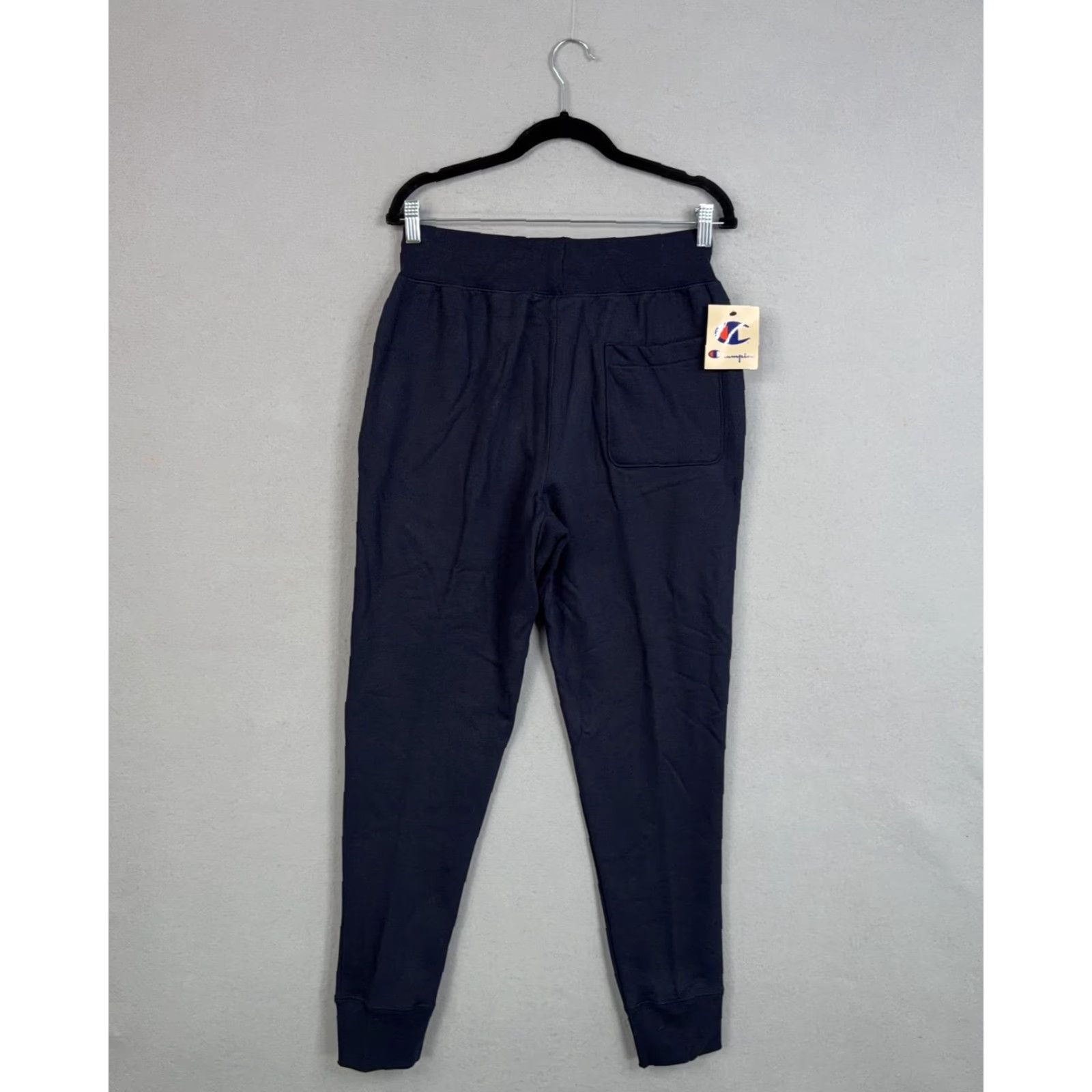 Champion Champion Chicago Sweatpants Joggers Adult Medium Navy - Reverse Weave, Cotton Blend, Fleece, Pockets, Tapered Leg, 30" Inseam, Mens Size US 31 - 5 Thumbnail