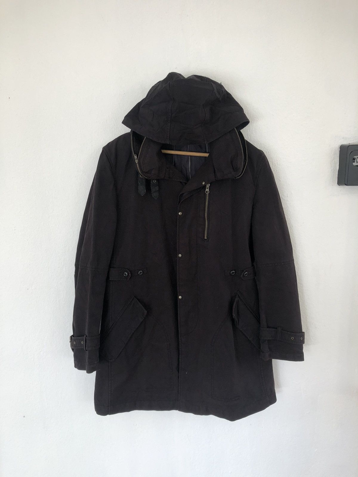 Designer × PPFM × Seditionaries Vintage PPFM parkat Jacket Hoodie Size US M / EU 48-50 / 2 - 2 Thumbnail