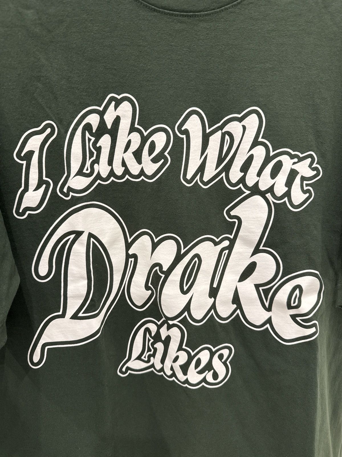 Drake × October's Very Own Drake It’s All a Blur Tour Tee Green Size US L / EU 52-54 / 3 - 3 Thumbnail