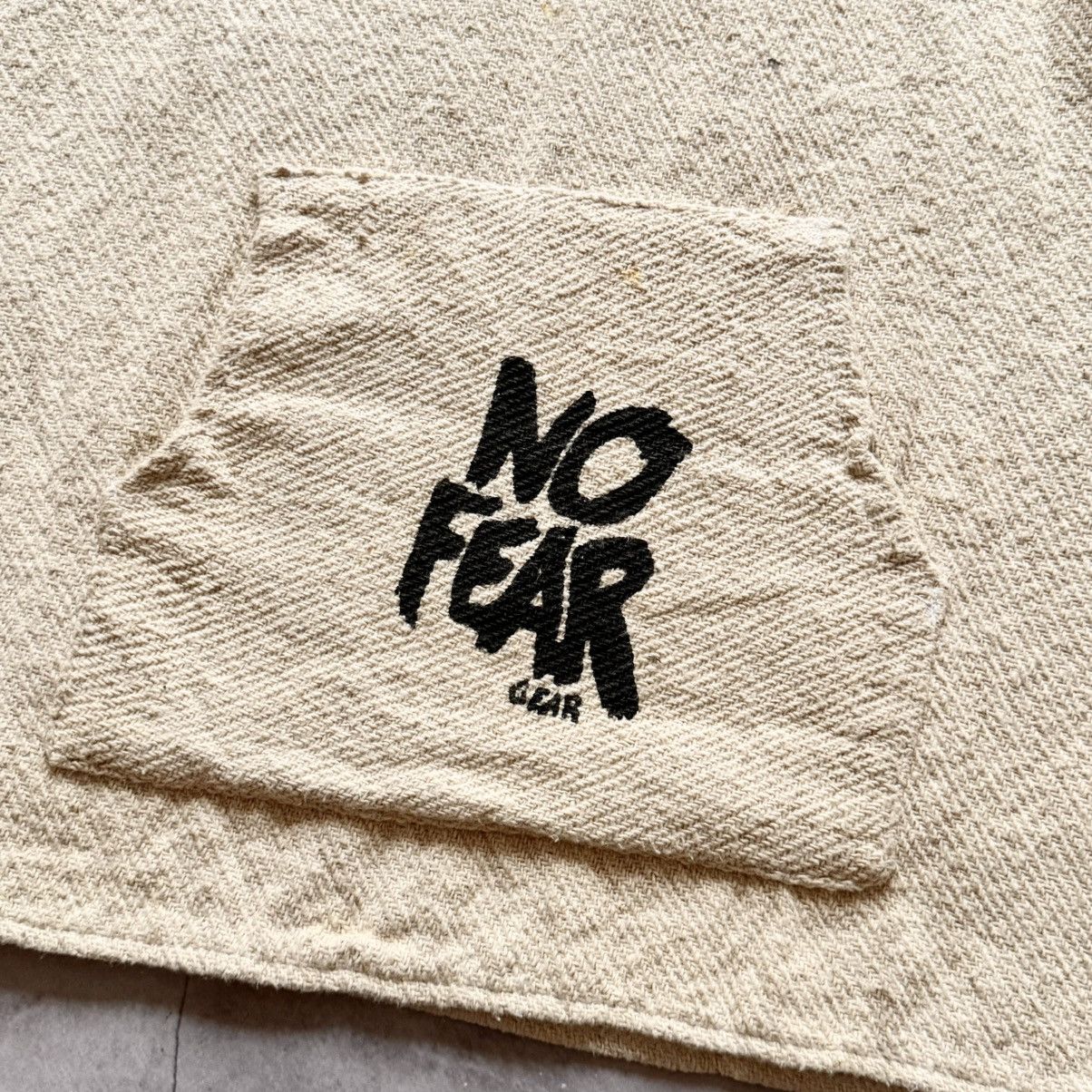 No Fear 80s No Fear Gear Big Logo Canvas Hoodie Stussy Vibe Y2K Size US L / EU 52-54 / 3 - 4 Thumbnail