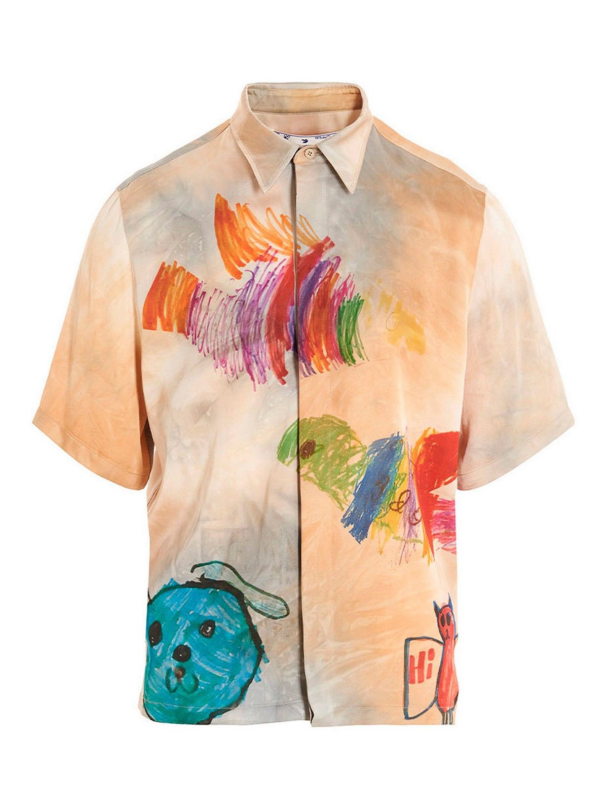 Off-White o1y0325 Patterned Shirt in Multicolor Size US S / EU 44-46 / 1 - 1 Thumbnail