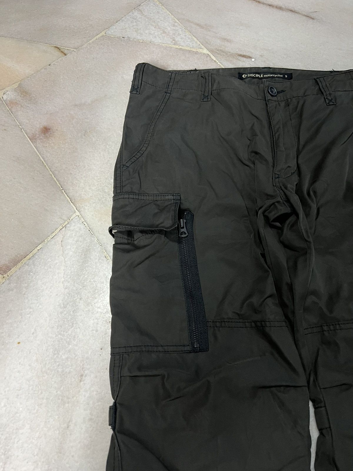 Other DISCIPLE MOTORCYCLIST CARGO PANTS VERY RARE Size US 30 / EU 46 - 5 Thumbnail