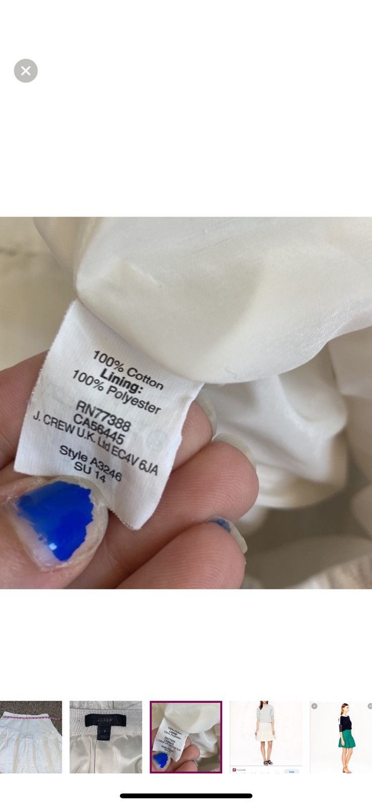 J.Crew J. Crew matelasse drop waist skirt size 6 Size 28" / US 6 / IT 42 - 7 Thumbnail
