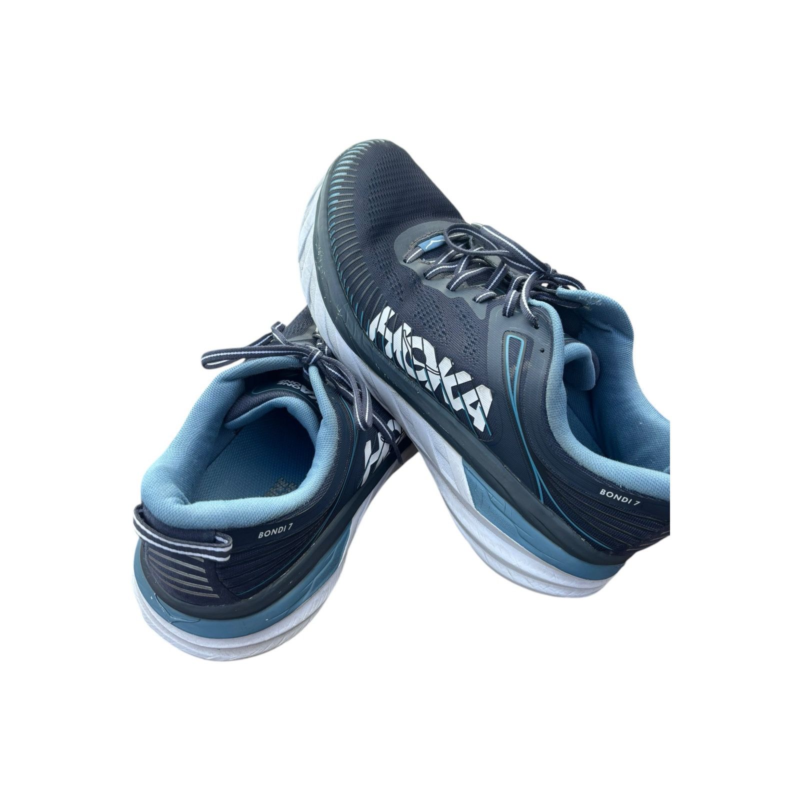 Hoka Hoka One One Bondi 7 Mens Size 12 2E Wide Running Shoes Size US 12 / EU 45 - 2 Thumbnail