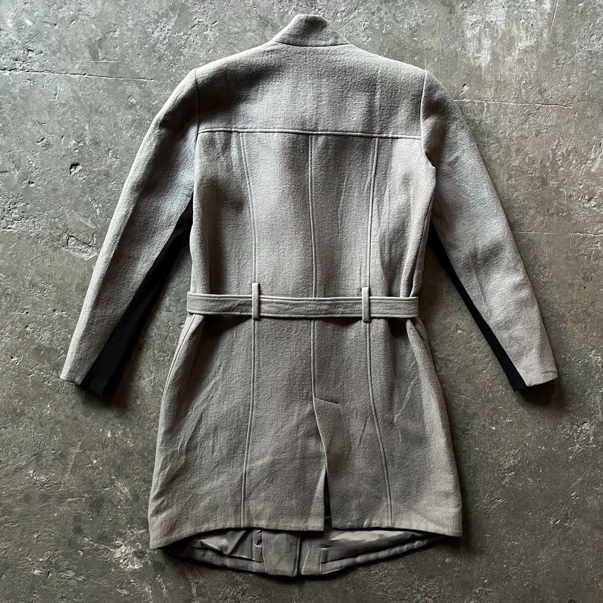 Helmut Lang Helmut lang wool biker coat jacket Size S / US 4 / IT 40 - 7 Thumbnail