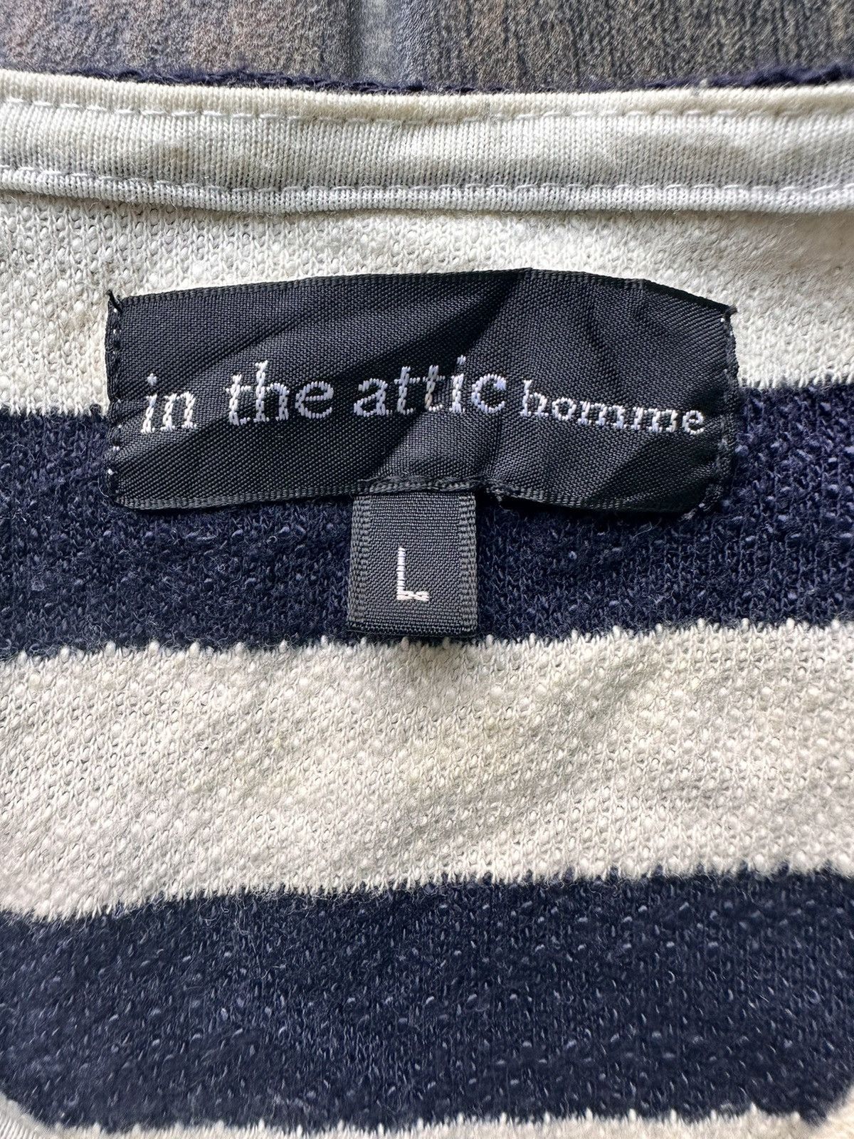 In The Attic In The Attic Homme Pattern Stripe Knit Size L / US 10 / IT 46 - 4 Thumbnail