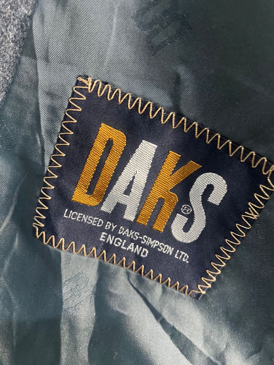 DAKS × Vintage Vintage dark London gold button blazer jacket Size US M / EU 48-50 / 2 - 6 Thumbnail