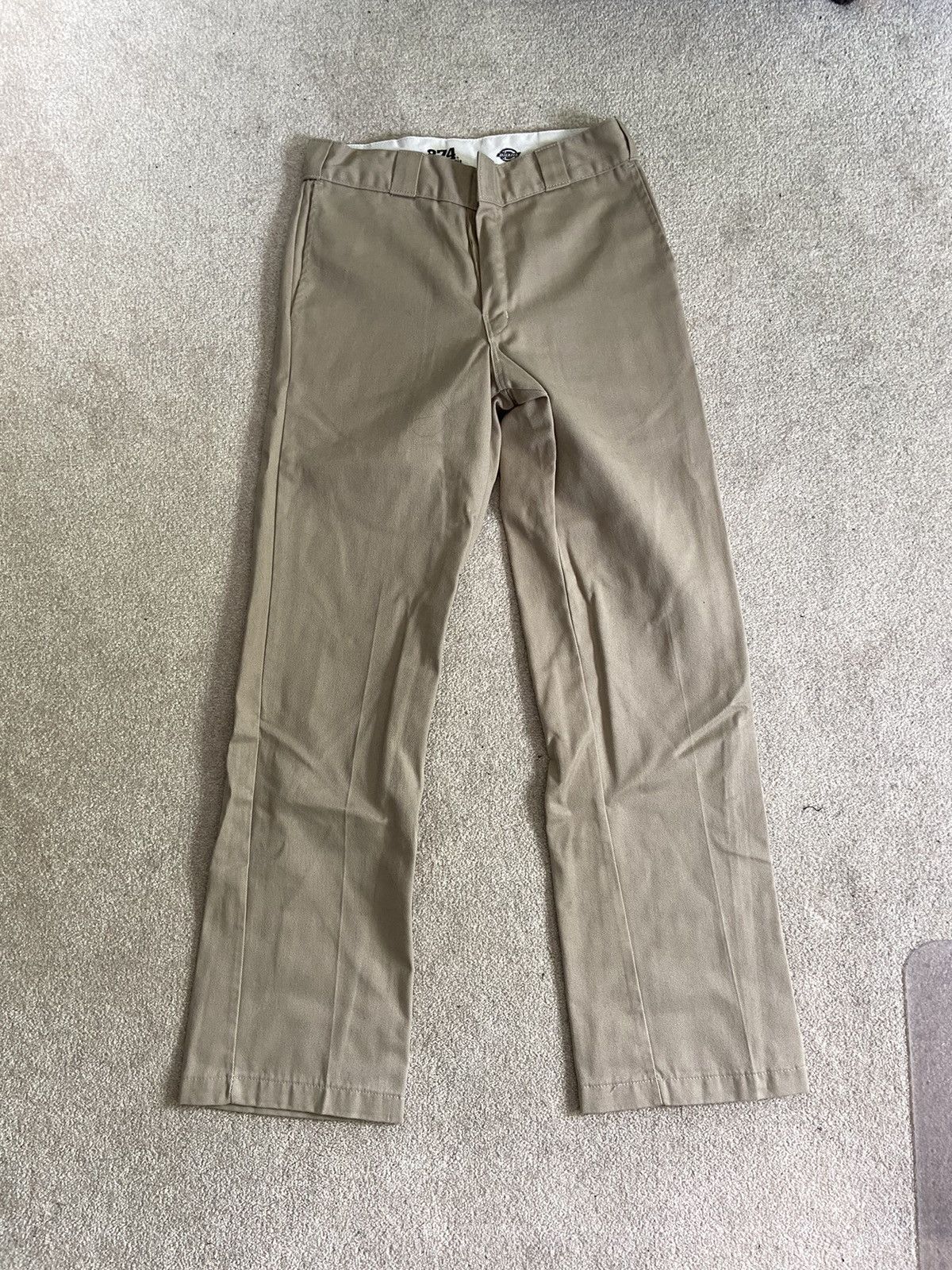 Dickies Beige 874 work pants Size US 30 / EU 46 - 1 Thumbnail