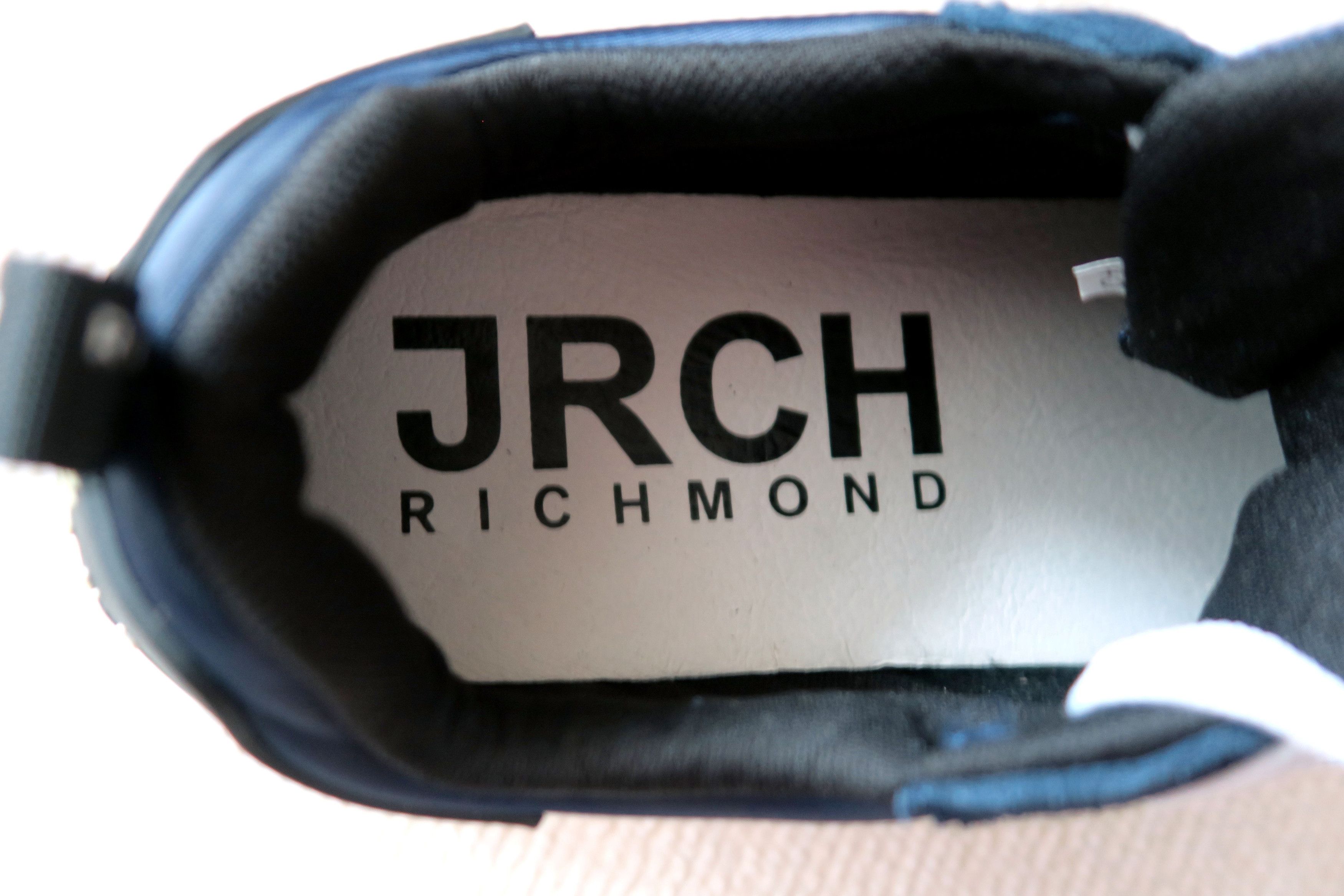 John Richmond John Richmond Navy Contrast Logo Sneakers Size US 12 / EU 45 - 11 Thumbnail