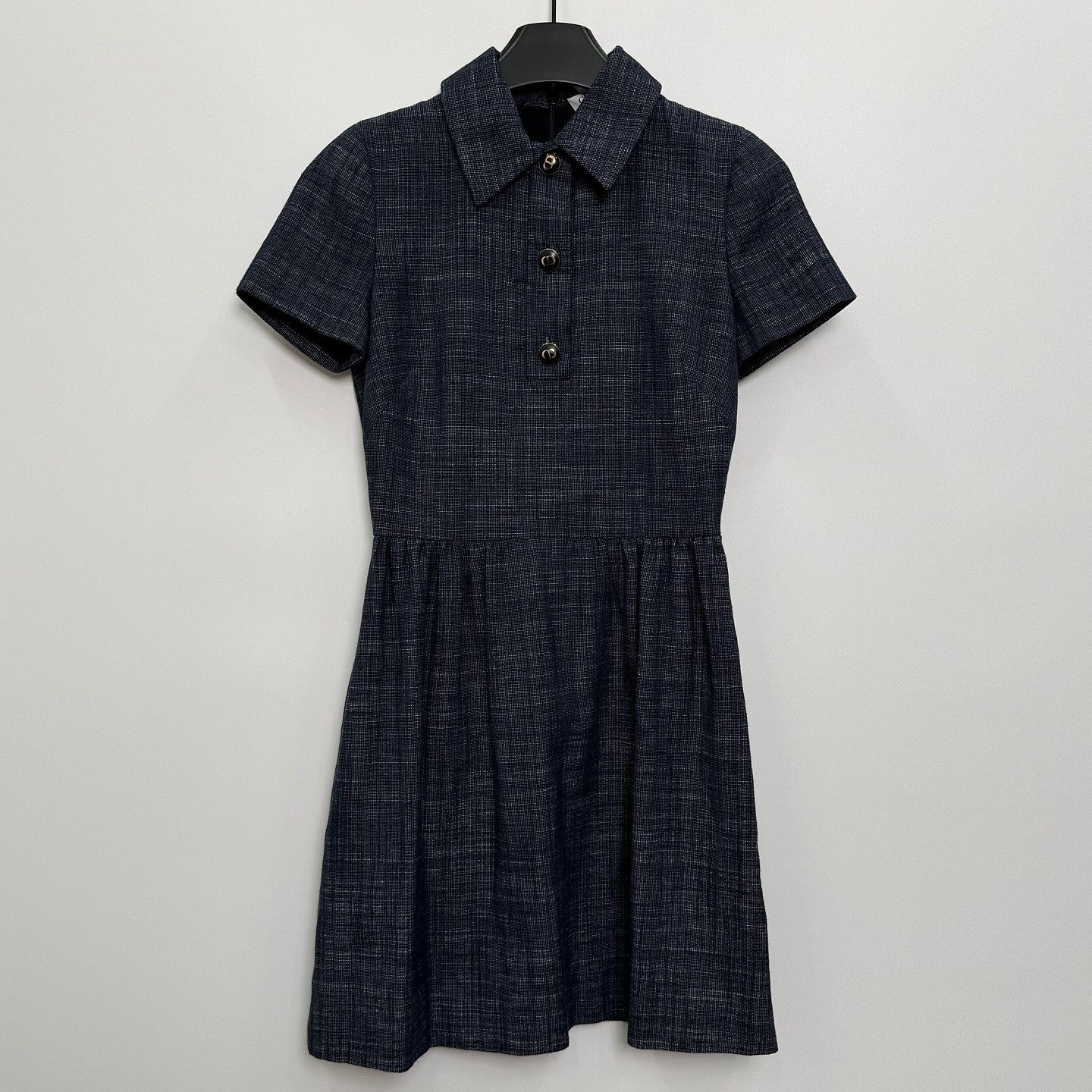 Dior Dior Pleated Mini Dress Size 34 Size XS / US 0-2 / IT 36-38 - 1 Thumbnail