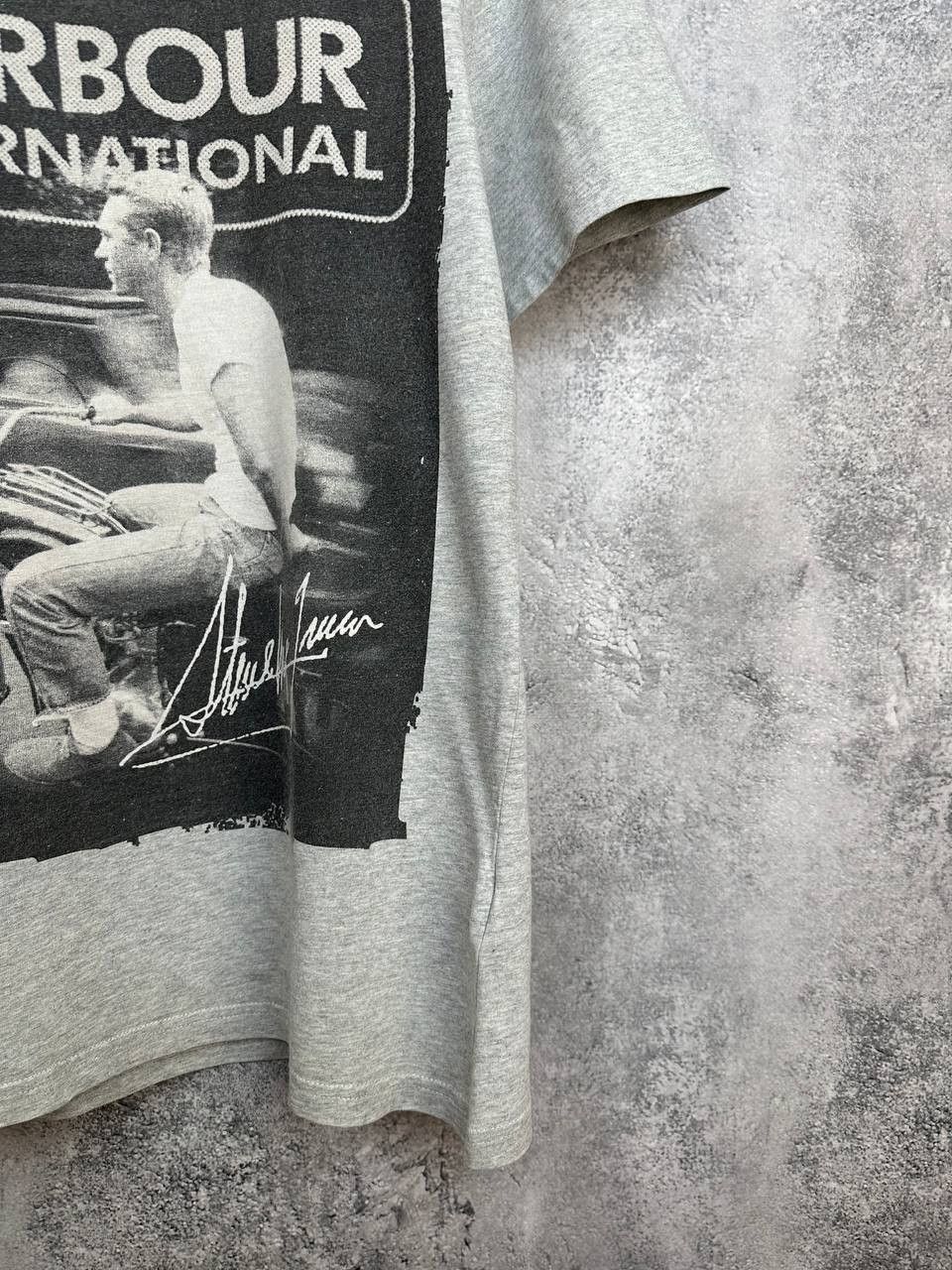 Barbour Barbour International Steve McQueen Print T-Shirt Cotton Size US M / EU 48-50 / 2 - 8 Thumbnail