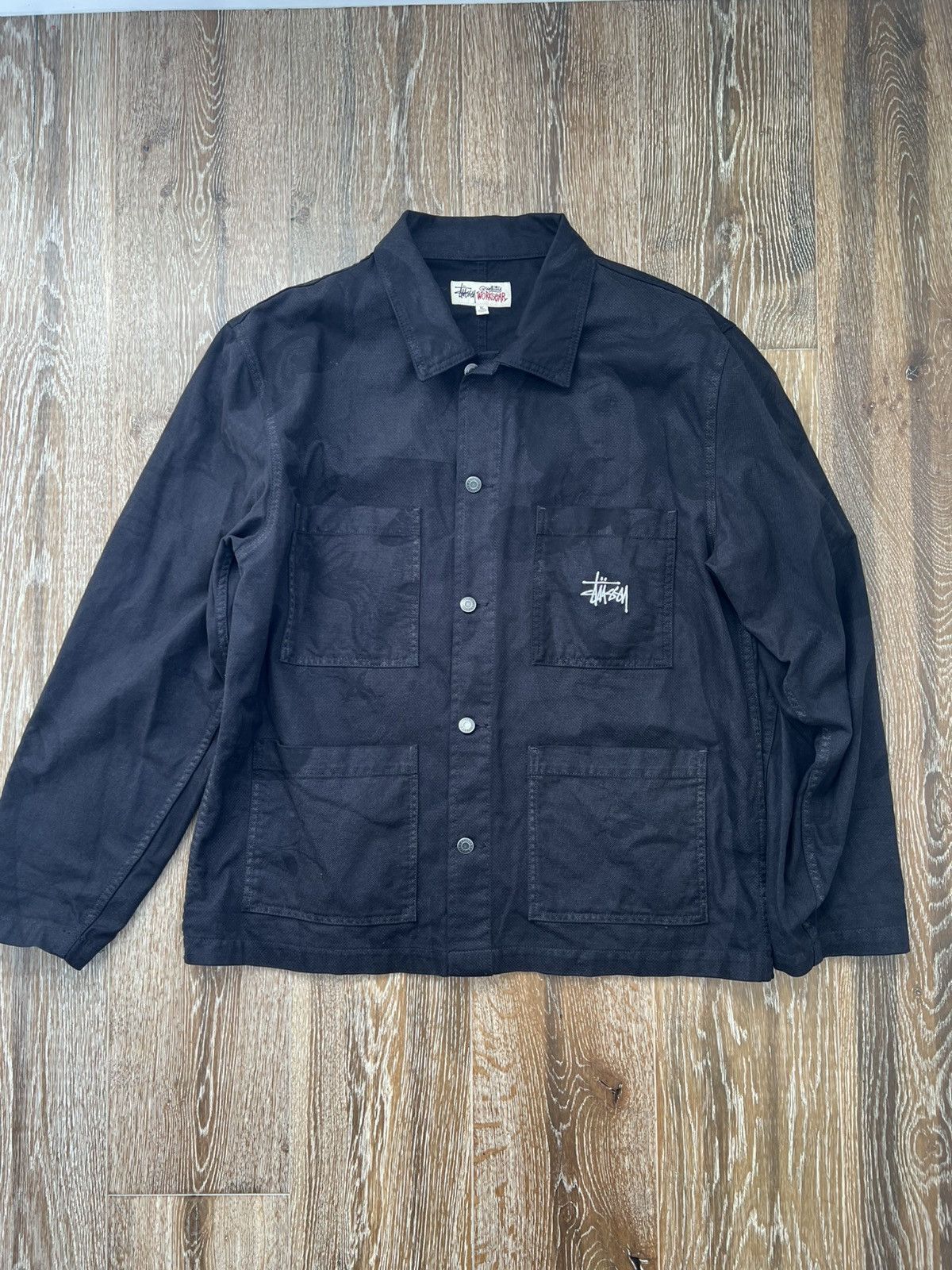 Stussy Stussy Venus Chore Jacket Size US XL / EU 56 / 4 - 1 Thumbnail