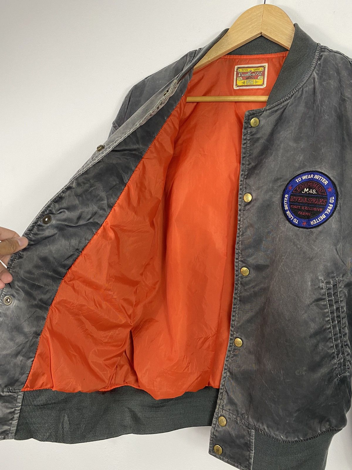 Japanese Brand Vintage M49 Bomber Jacket Size US L / EU 52-54 / 3 - 7 Thumbnail