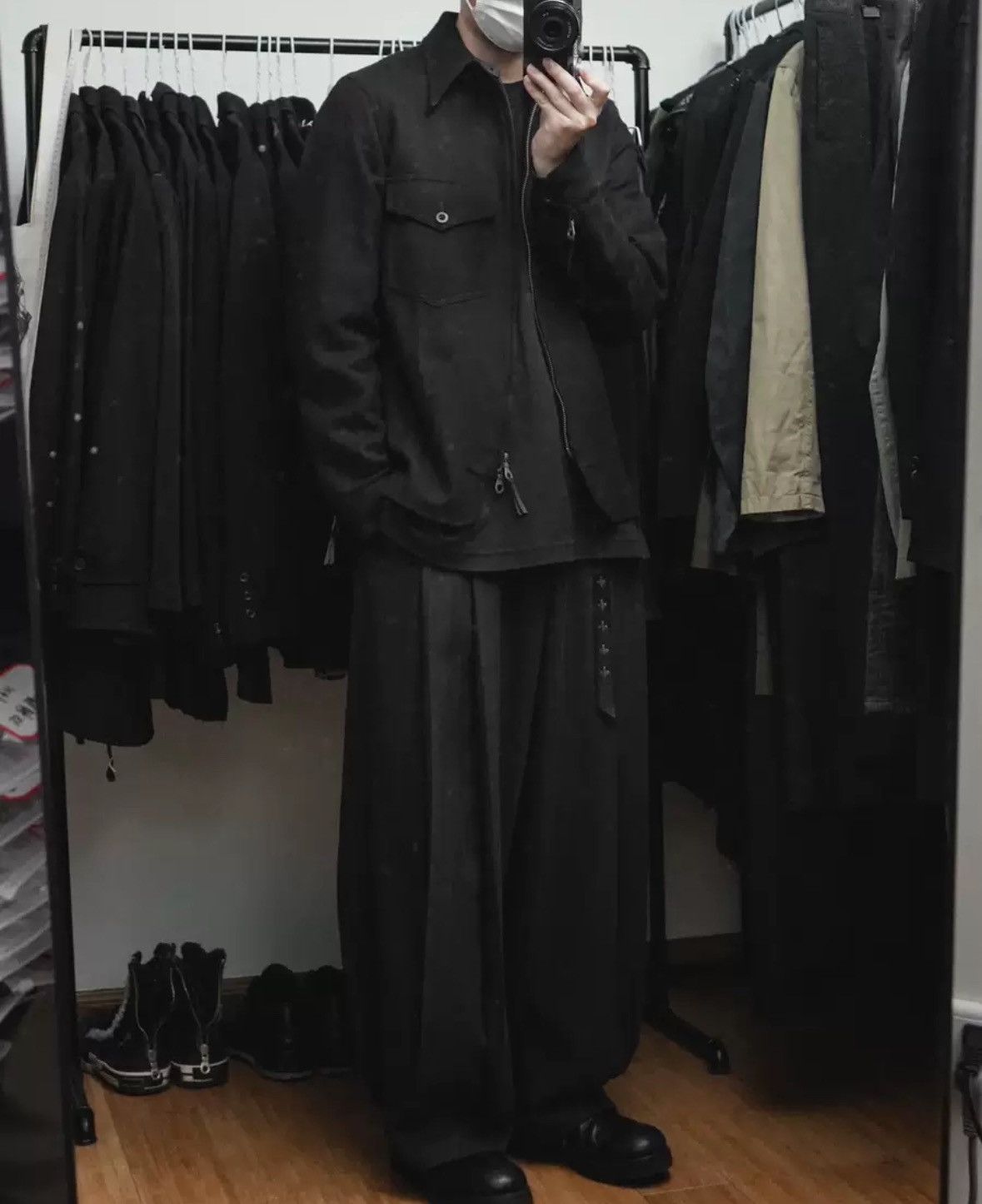 Yohji Yamamoto Yohji Yamamoto 00s tassel zipper short jacket 2412-Nextarrow Size US M / EU 48-50 / 2 - 9 Thumbnail