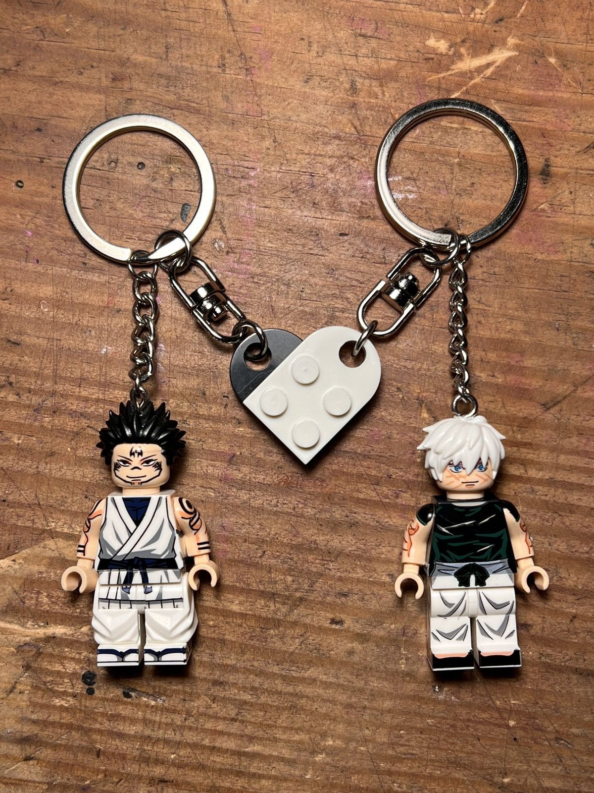 Anime Jujutsu Kaisen anime minifigure keychain keyring Size ONE SIZE - 2 Thumbnail