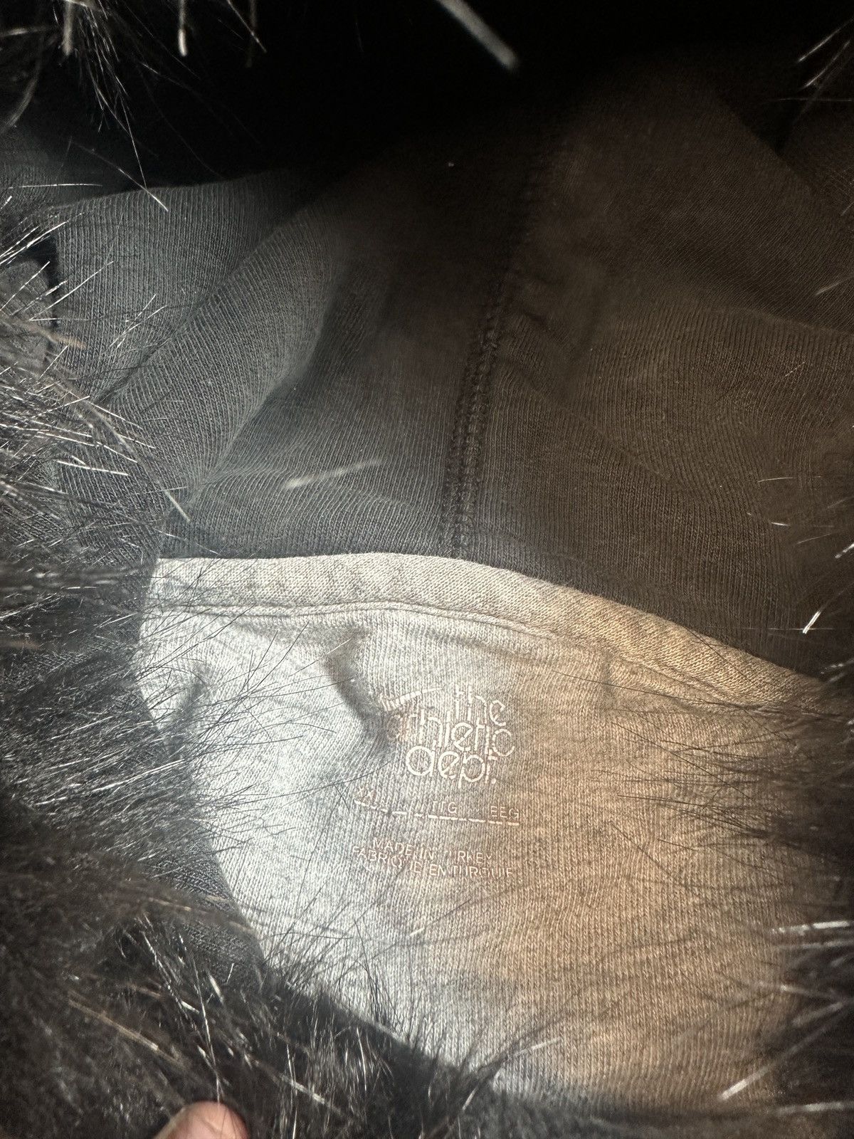 Nike Y2K Opium Nike Fur Hoodie Alt Streetwear Rare Casual 2XL USA Size US XXL / EU 58 / 5 - 5 Thumbnail