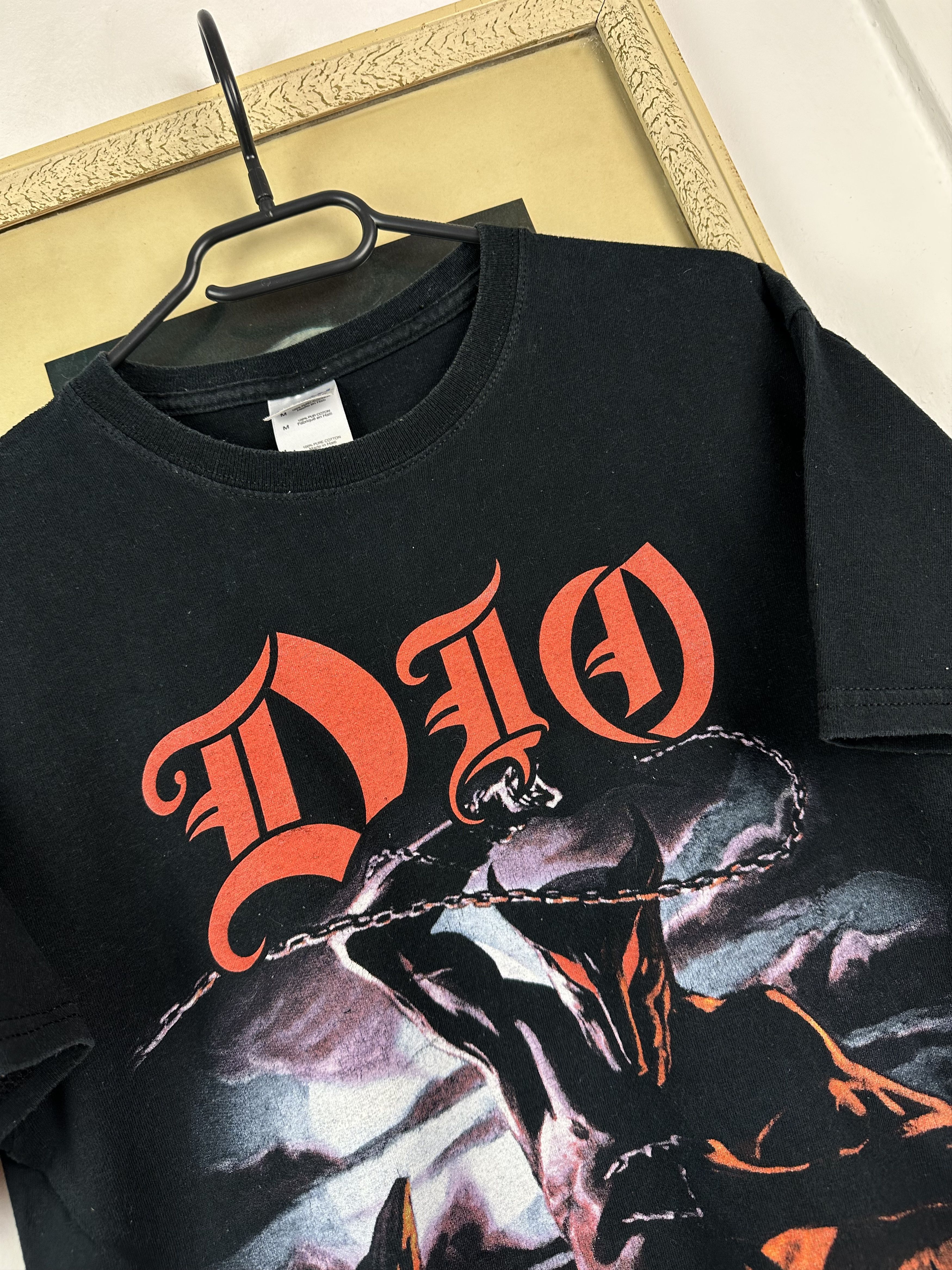 Band Tees × Vintage Vintage Dio Shirt Band Tee Rare Metal Y2K Hype Size US M / EU 48-50 / 2 - 3 Thumbnail