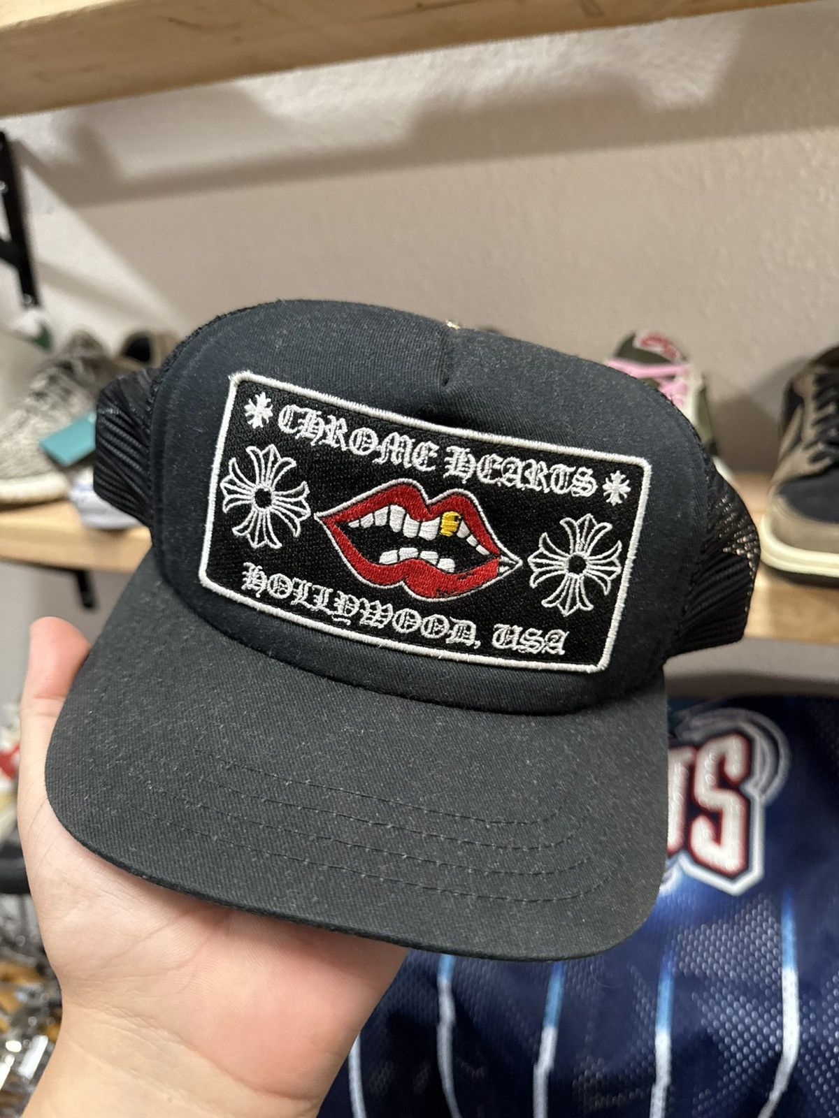 Chrome Hearts Chrome hearts chomper Hollywood trucker hat snapback Size ONE SIZE - 6 Thumbnail