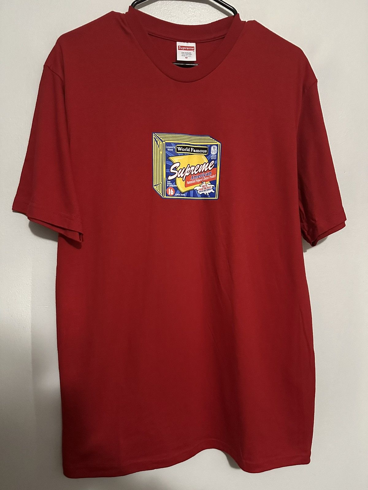 Supreme Supreme Cheese Tee Size US M / EU 48-50 / 2 - 1 Thumbnail