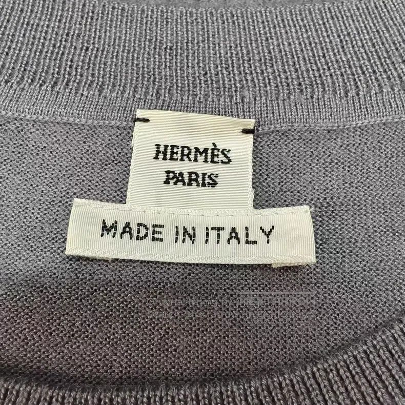 Hermes Hermes Cashmere and Silk Blended Knit Top Size XS / US 0-2 / IT 36-38 - 3 Thumbnail
