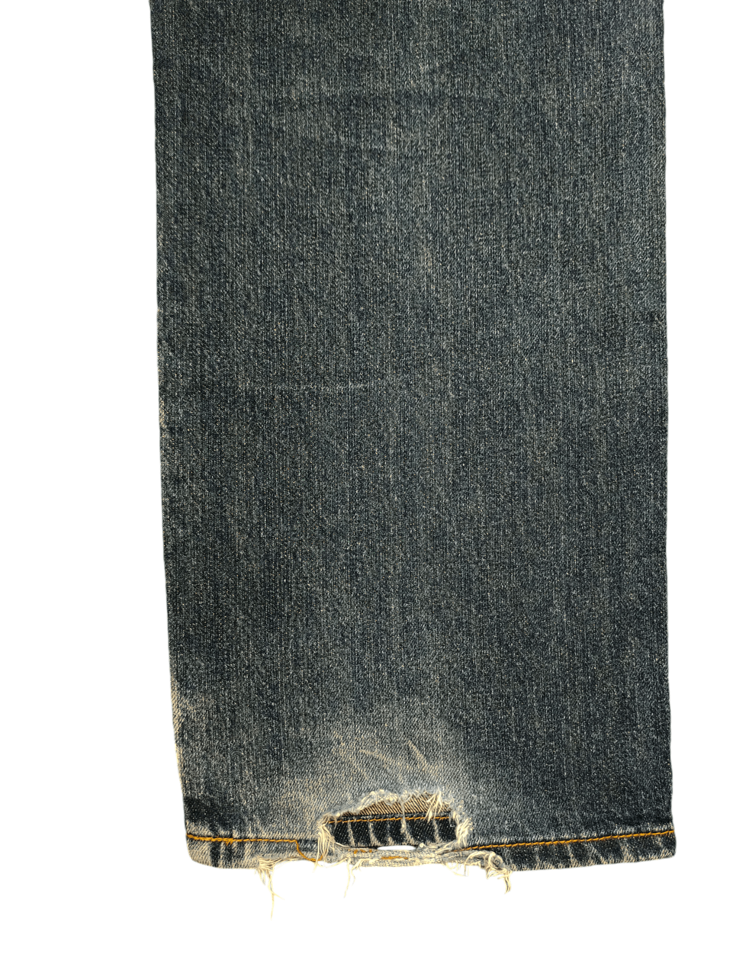 Comme des Garcons × Undercover Amore Puro Double Waist Clawmark Faded Jeans Undercover Ppfm Size US 35 - 16 Thumbnail