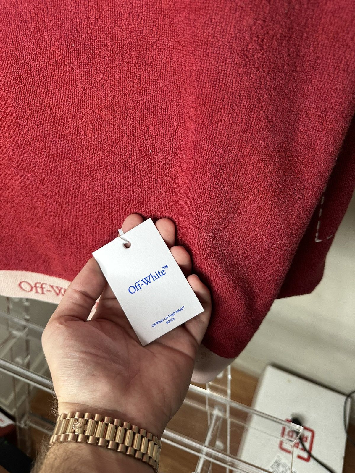 Off-White Off White x Jondal Beach Towel Size ONE SIZE - 4 Thumbnail