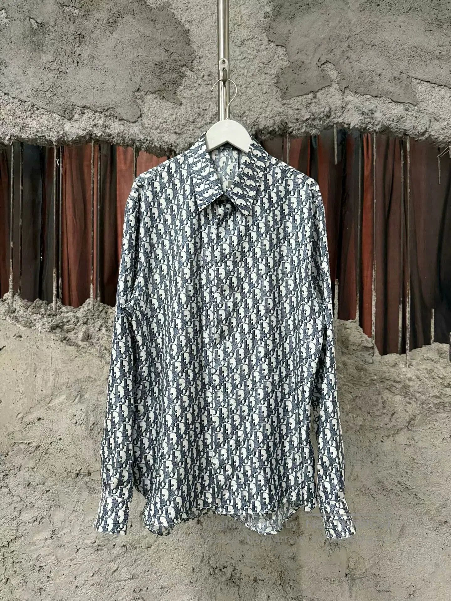Dior dior silk printed long sleeve shirt. Size US M / EU 48-50 / 2 - 1 Thumbnail