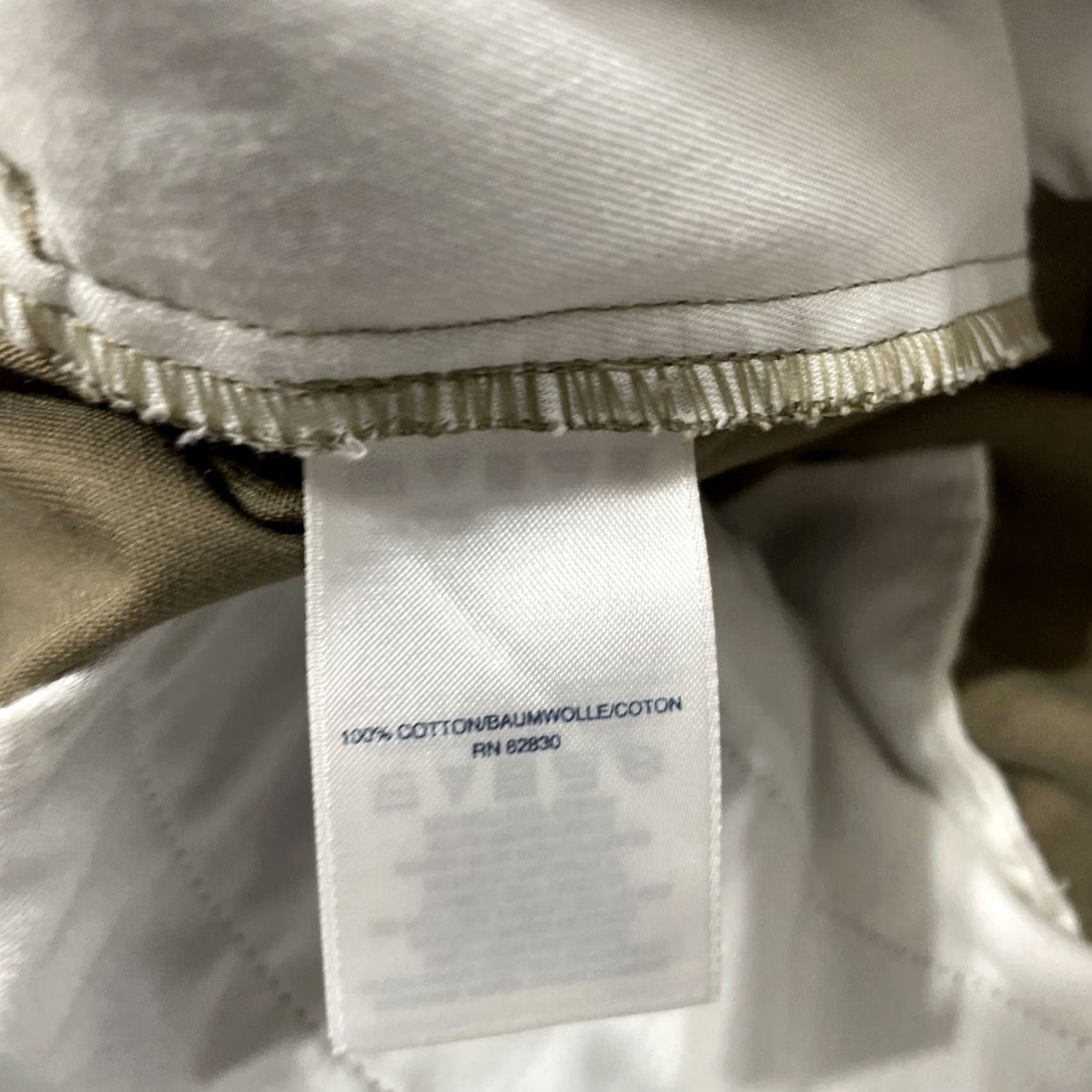 Lands' End Lands' End Dress Pants Men 38 Flat Front Khaki Chino 38x28 Tailored Regular Fit Beige Pants Mens Size US 38 / EU 54 - 5 Thumbnail