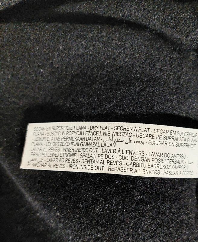 Massimo Dutti 95% wool 5% cashmere sweater turtleneck jumper black vintage Size XS / US 0-2 / IT 36-38 - 10 Thumbnail