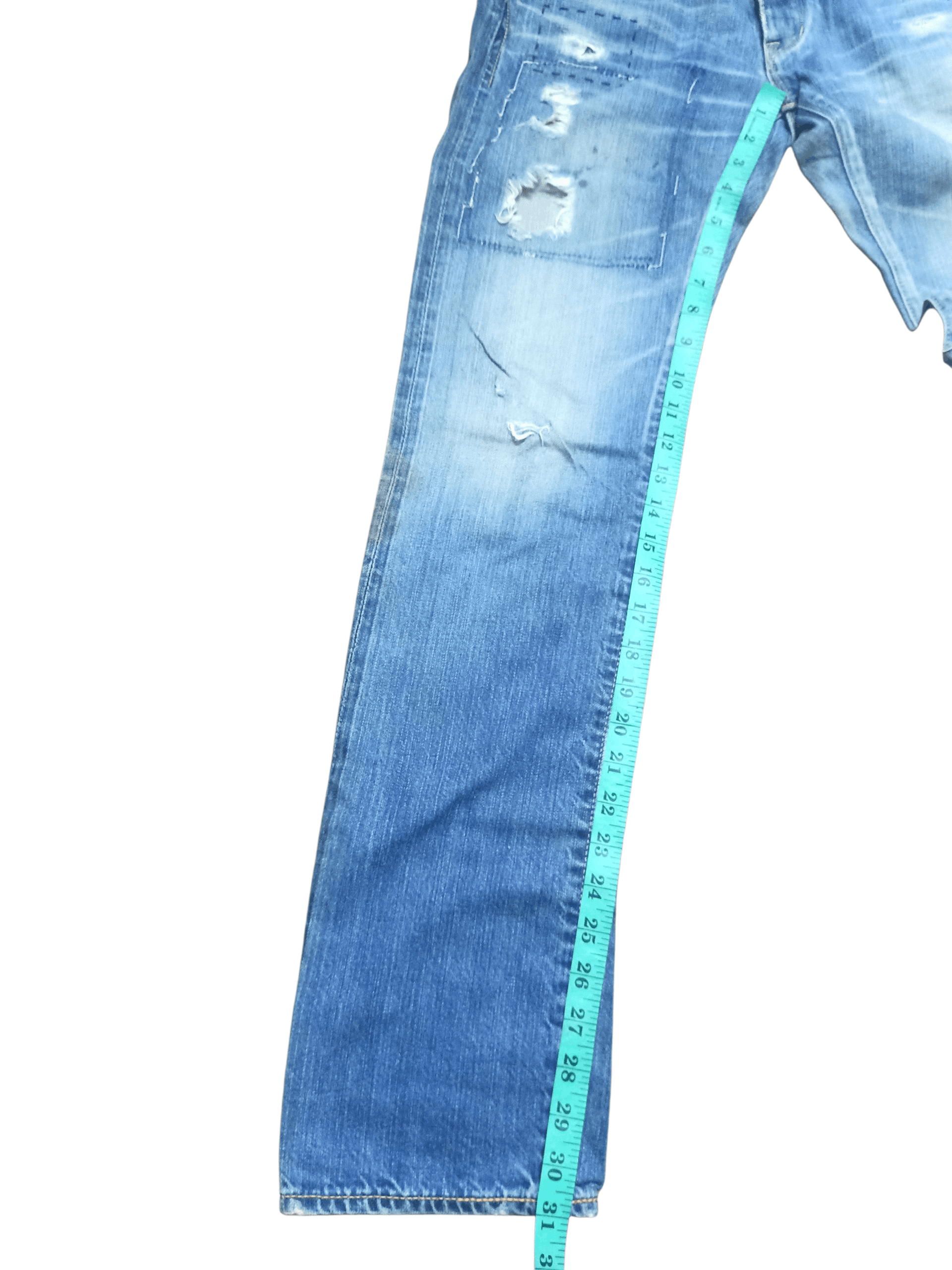 Hysteric Glamour 💥 Hystric Glamour Selvedge Flare Denim 💥 Size US 28 / EU 44 - 17 Thumbnail