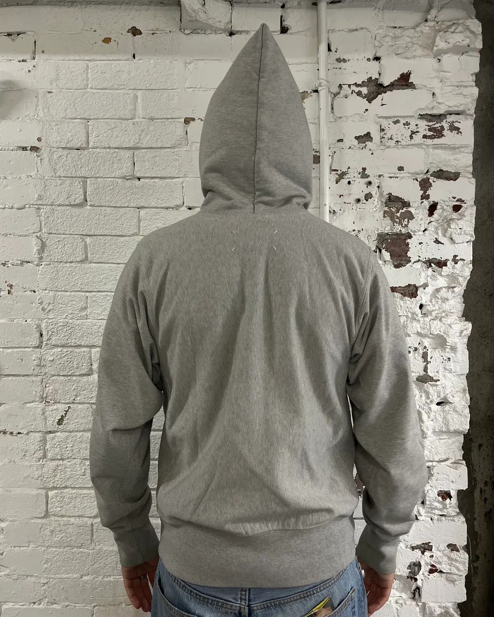Maison Margiela SS2023 Maison Margiela Grey Signature Zip-up Hoodie Size US M / EU 48-50 / 2 - 4 Thumbnail