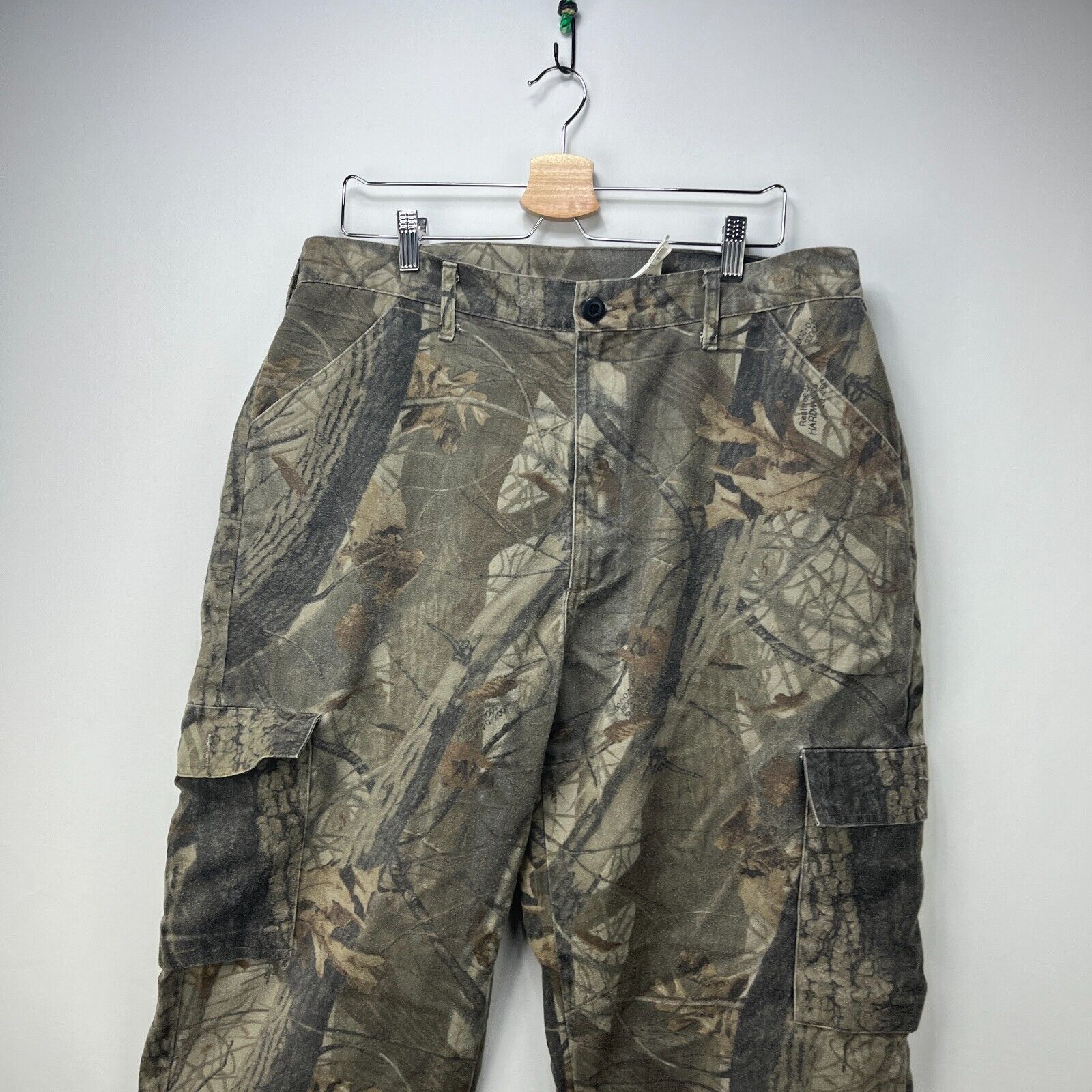 Vintage Vintage '90s Realtree Camo Baggy Pants Large Cargo Size US 34 / EU 50 - 2 Thumbnail