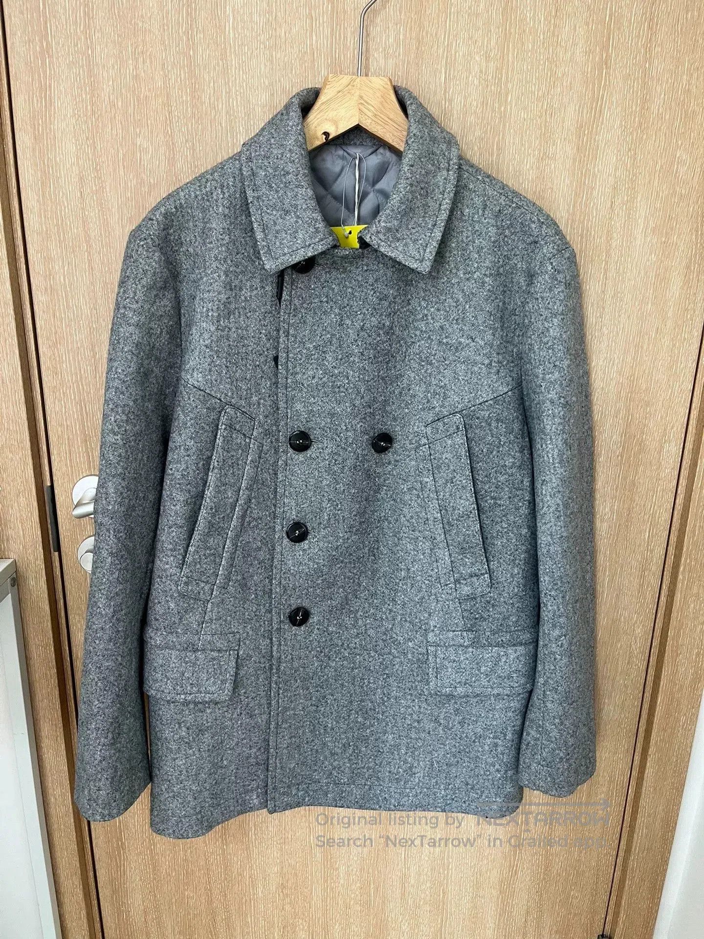Vintage British Gentleman Old Money Wool Coat. Size US M / EU 48-50 / 2 - 1 Thumbnail