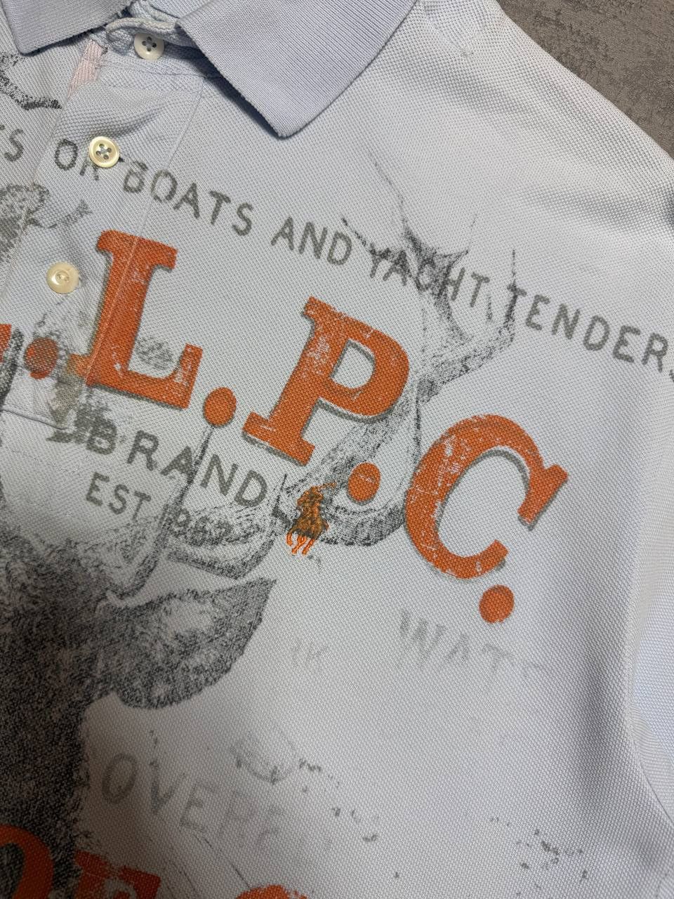 Polo Ralph Lauren Polo Ralph Lauren Vintage Polo Sirt Size US L / EU 52-54 / 3 - 5 Thumbnail
