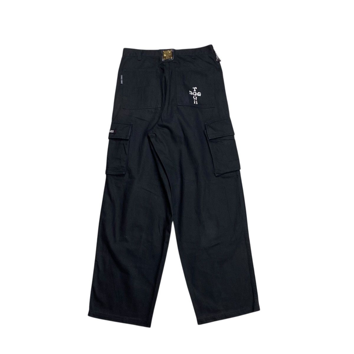 Dogtown Vtg 90s Dogtown Cargo Denim Pants Size US 33 - 1 Thumbnail