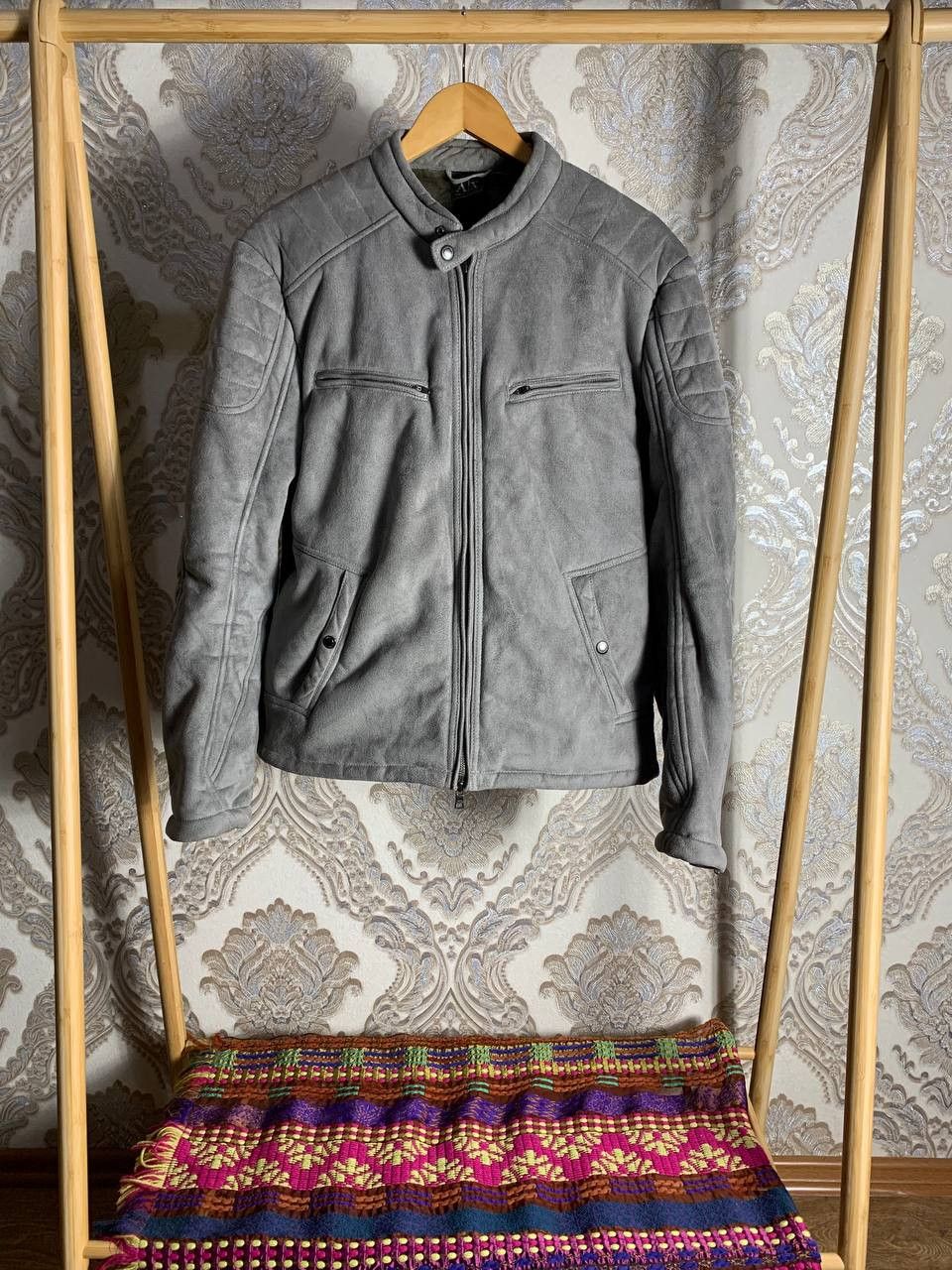 Armani Exchange Vintage Armani Exchange Fur Faux Italian Designer Jacket Y2K Size US L / EU 52-54 / 3 - 1 Thumbnail
