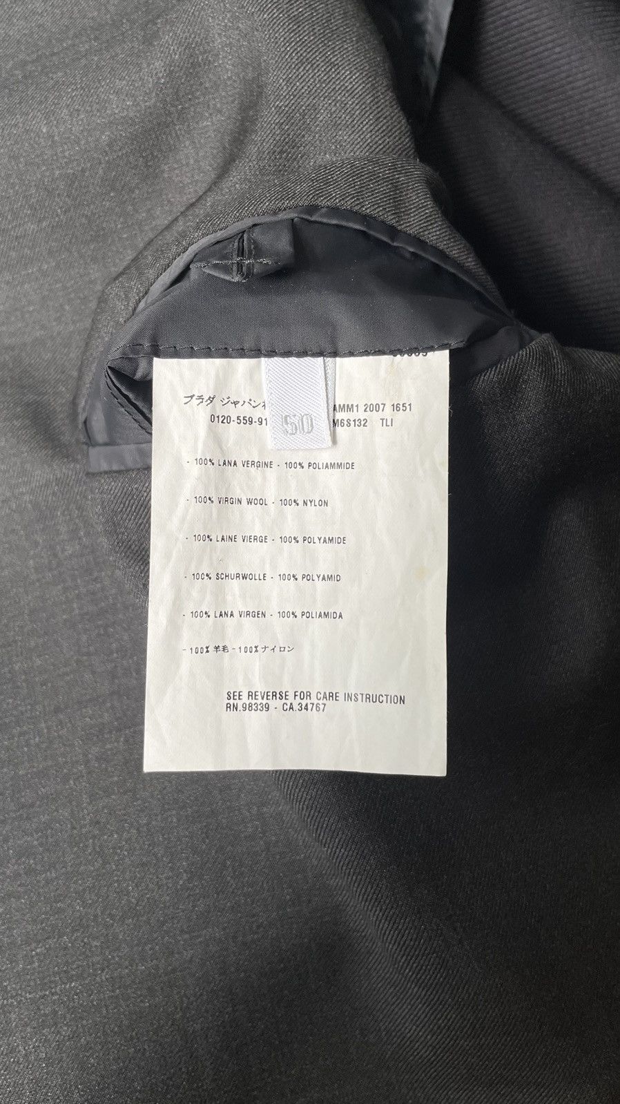 Miu Miu A/W 07 Wool Mac Overcoat Size US M / EU 48-50 / 2 - 11 Thumbnail