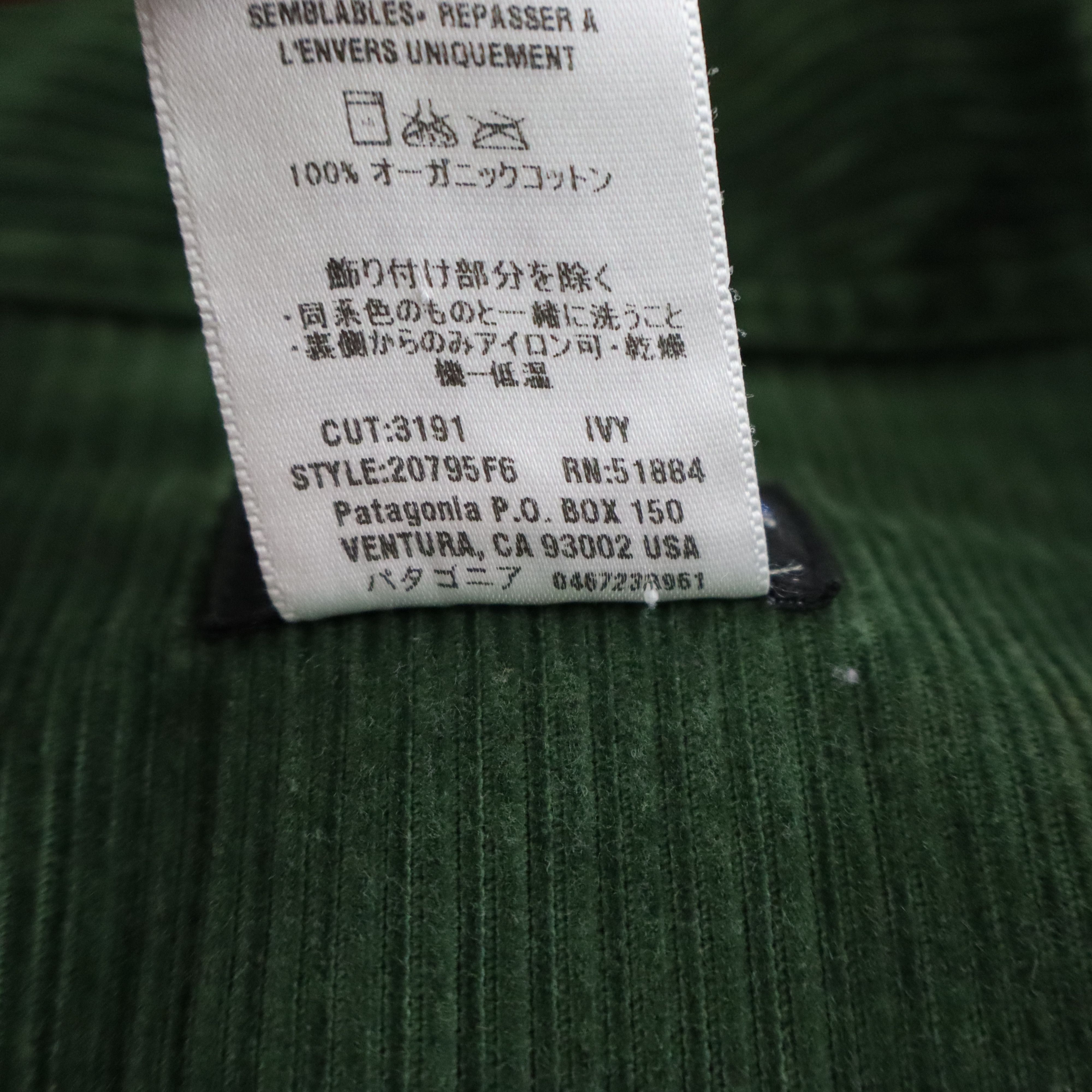 Carhartt × Patagonia × Supreme Patagonia Rhythm Corded Corduroy Shirt Jacket Mens Medium Size US M / EU 48-50 / 2 - 10 Thumbnail