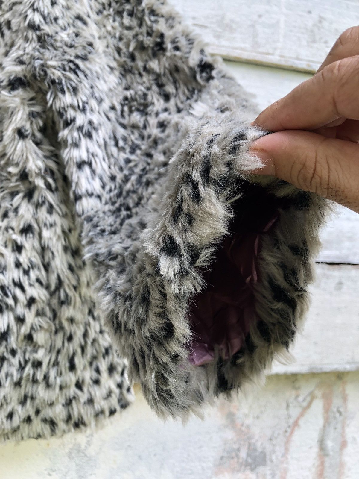 Beams Plus × Japanese Brand Beams Heart Faux Fur Cropped Jacket Size S / US 4 / IT 40 - 4 Thumbnail