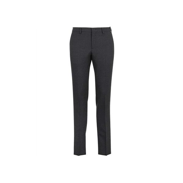 o1loc1c0824 Trousers in Black