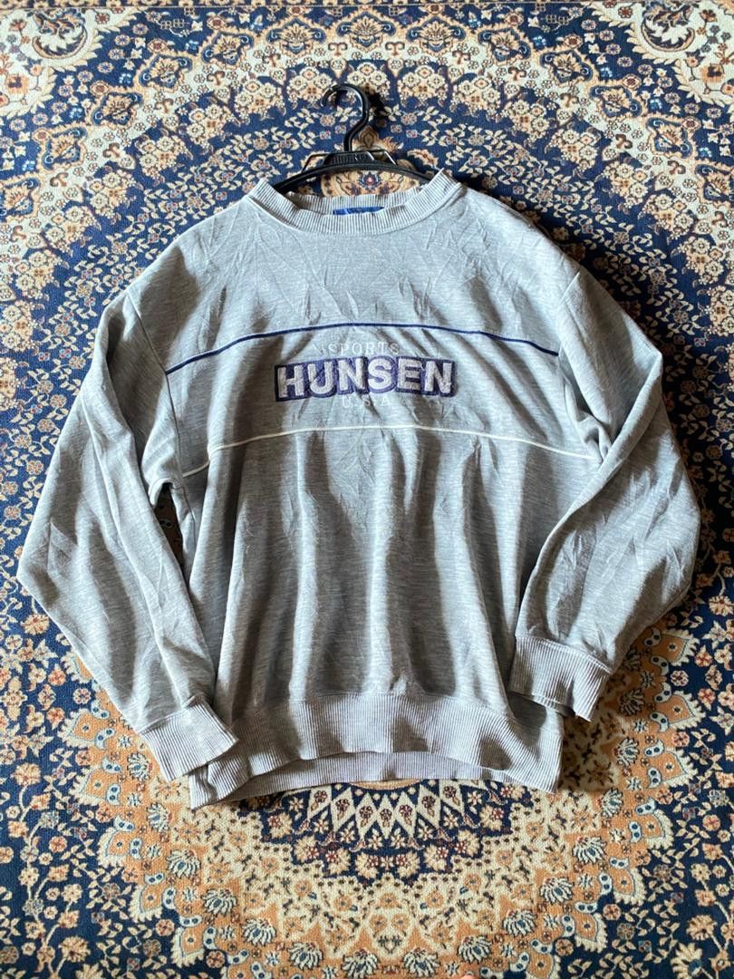 Japanese Brand VINTAGE 90S SPORTS HUNSEN USA SWEATSHIRT Size US M / EU 48-50 / 2 - 1 Thumbnail