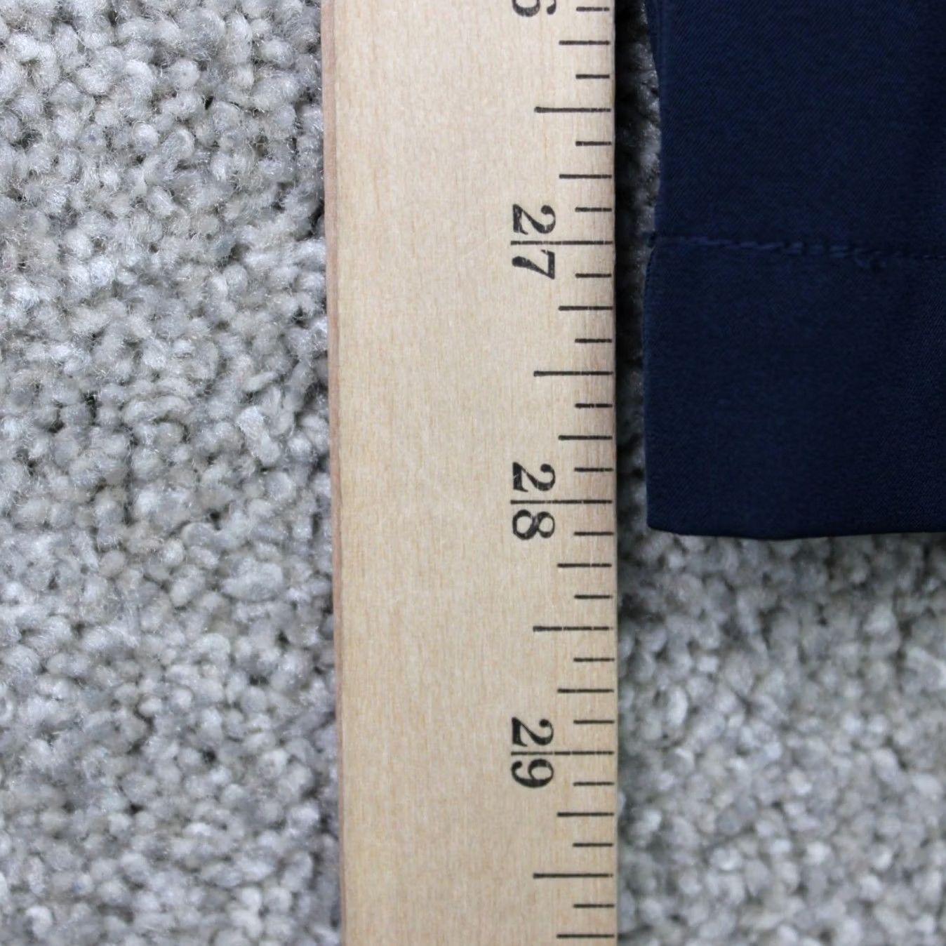 Carhartt Carhartt Pants Mens 3XL Blue Straight Leg Cargo Pocket 5-Pocket Design Workwear Casual Men Regular Size US 39 - 3 Thumbnail